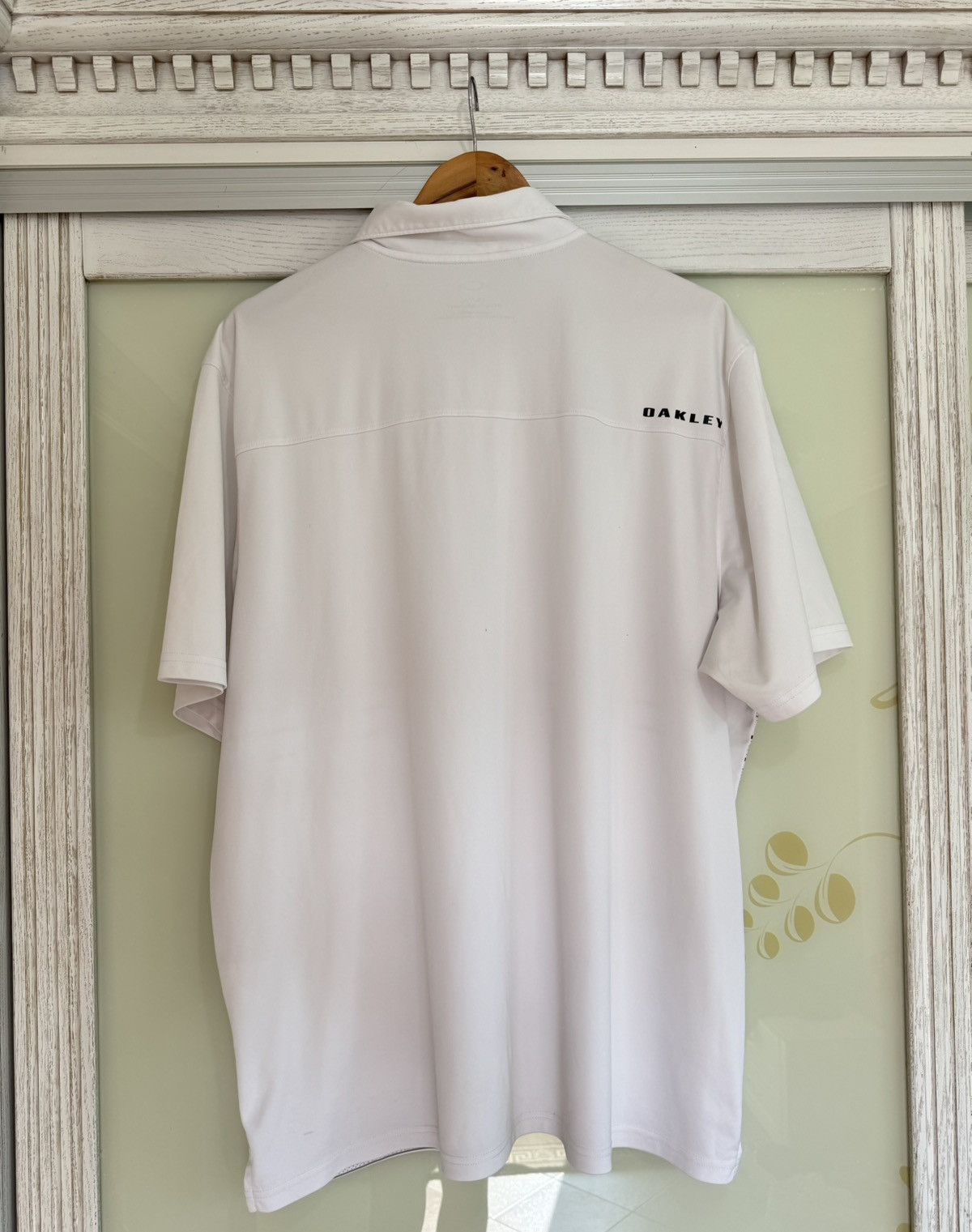 Oakley Oakley High Crest White Polo T-shirt Tee Size US XXL / EU 58 / 5 - 3 Thumbnail