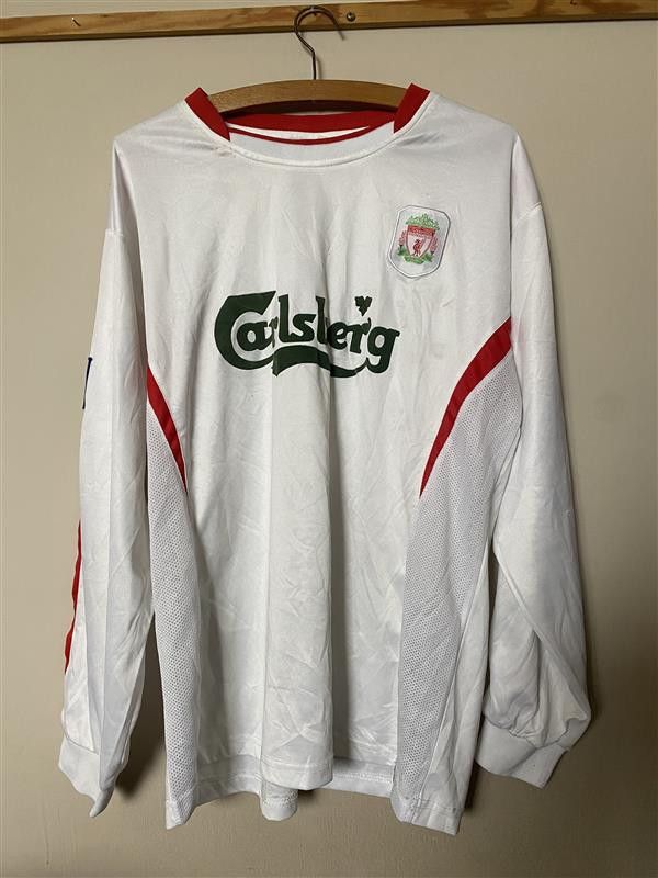 Other Vintage LIVERPOOL F.C. 2005/2006 - Long Sleeve - L - UNIQUE Size US L / EU 52-54 / 3 - 1 Thumbnail