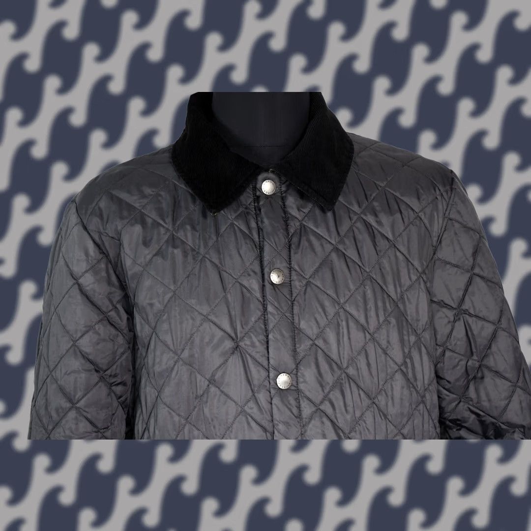 Barbour Barbour Gore-Tex Men's Quilted Jacket L Gray | Water Resistant, Casual, Regular Fit, 64cm Chest, 85cm Back Length Size US L / EU 52-54 / 3 - 1 Thumbnail