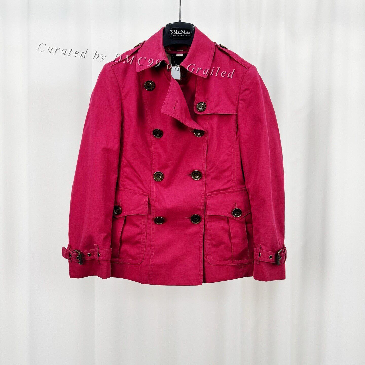 Burberry Burberry double-breasted short trench coat Size XXS / US 00 / IT 34 - 1 Thumbnail
