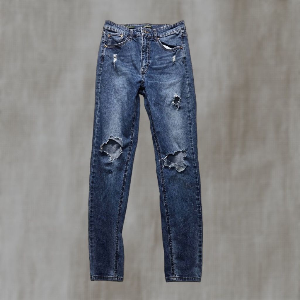 Vintage WILD FABLE Highest Rise Skinny Blue Jeans Denim Pants Adult Women's Size 10 Size 32" / US 10 / IT 46 - 1 Thumbnail