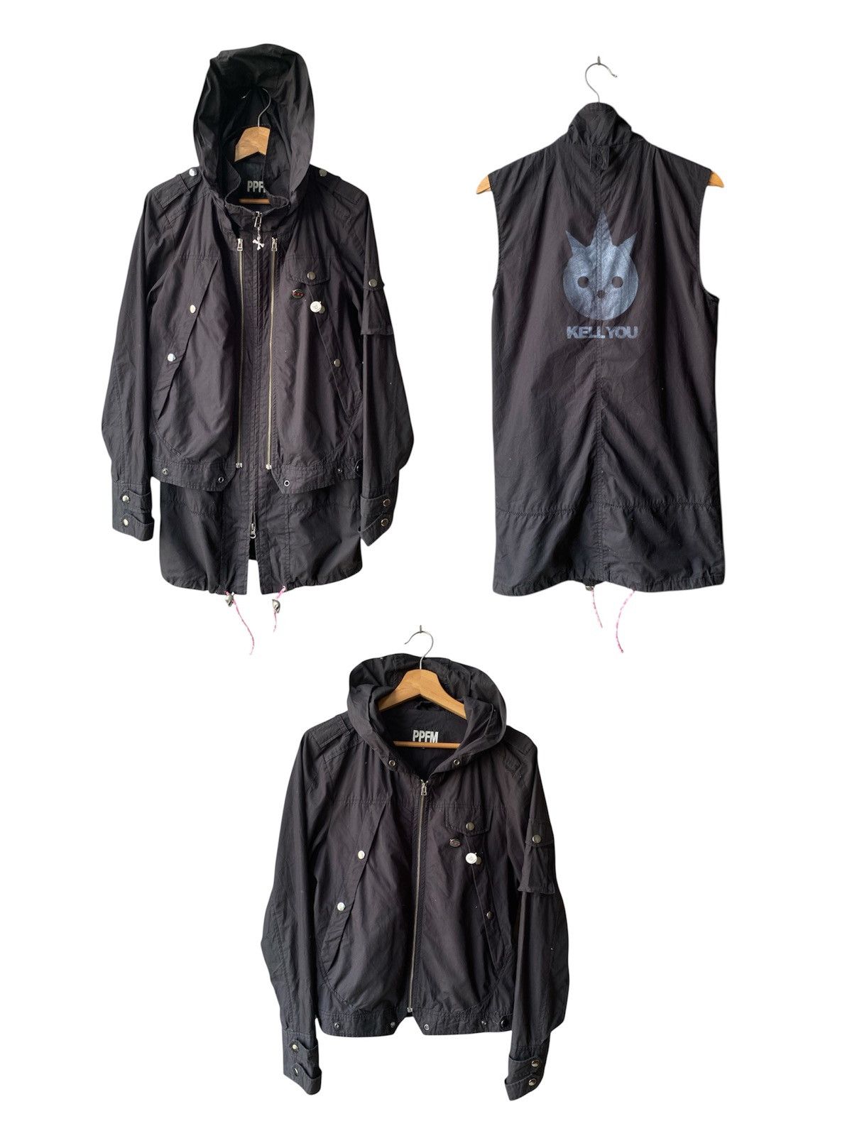 PPFM Vintage PPFM 3 Way ‘Kell You’ Design Jacket Size US M / EU 48-50 / 2 - 1 Thumbnail