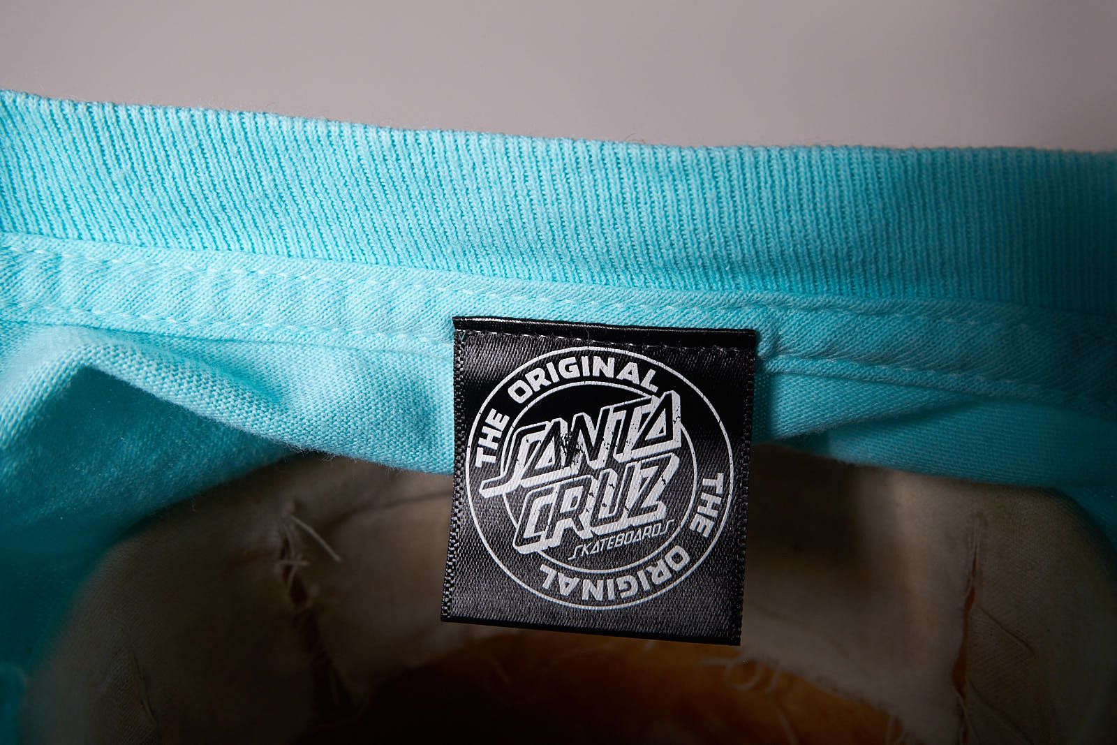 Santa Cruz Skateboards Aqua Santa Cruz Long Sleeve Tee Shirt Size US M / EU 48-50 / 2 - 7 Thumbnail