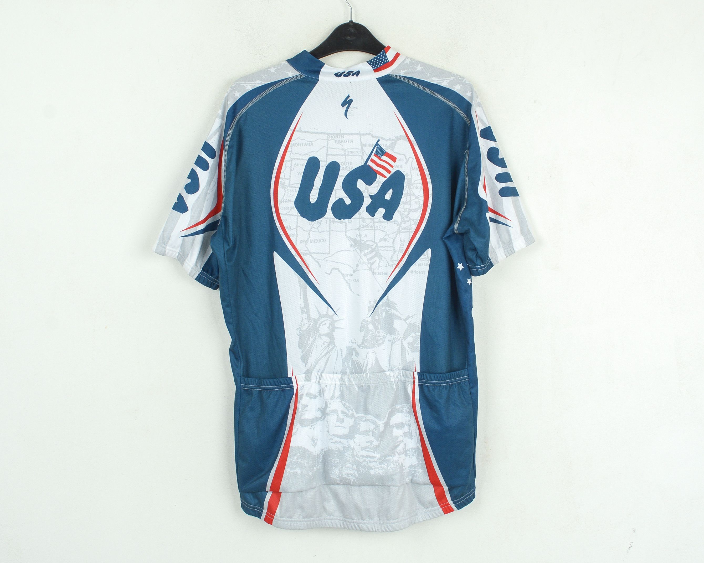 Other Specialized USA XL Short Sleeved Jersey Shirt Biking Kit Top Size US XL / EU 56 / 4 - 3 Thumbnail
