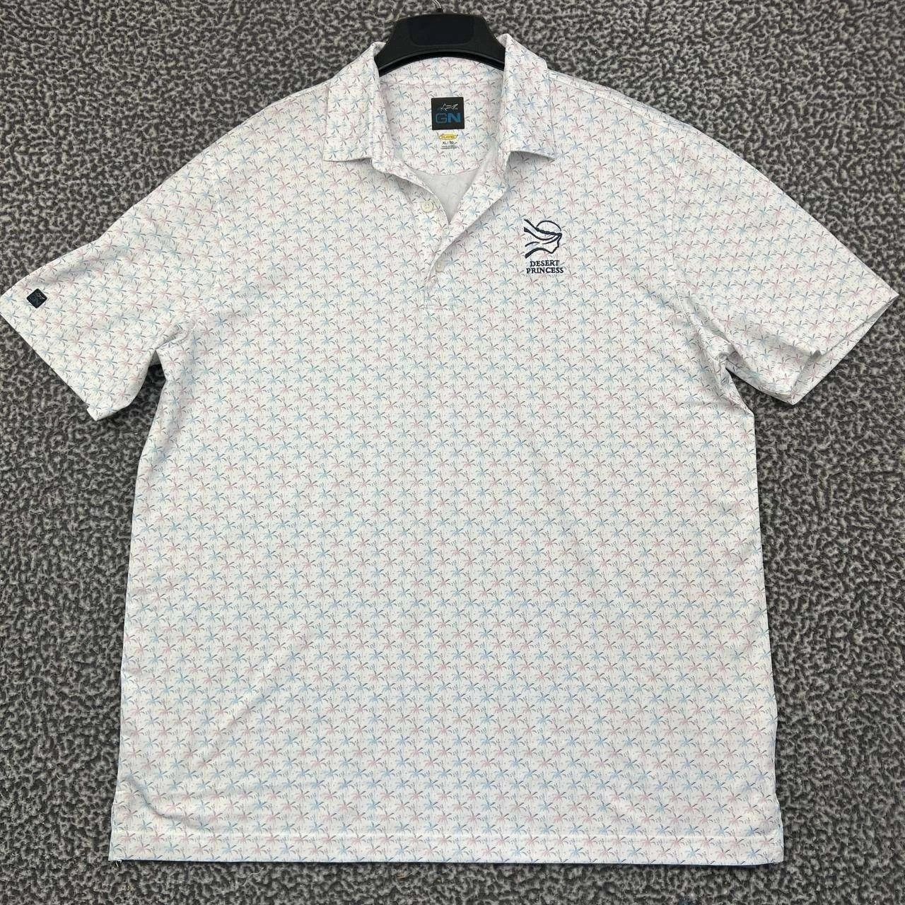 Greg Norman Greg Norman Golf Polo Shirt Men XL Desert Princess Play Dry Size US XL / EU 56 / 4 - 1 Thumbnail