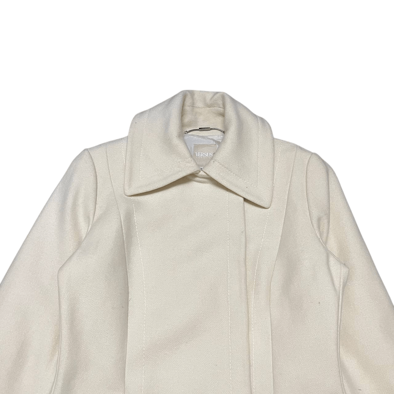 Versus Versace Versus Versace Wool Coat Size S / US 4 / IT 40 - 2 Thumbnail