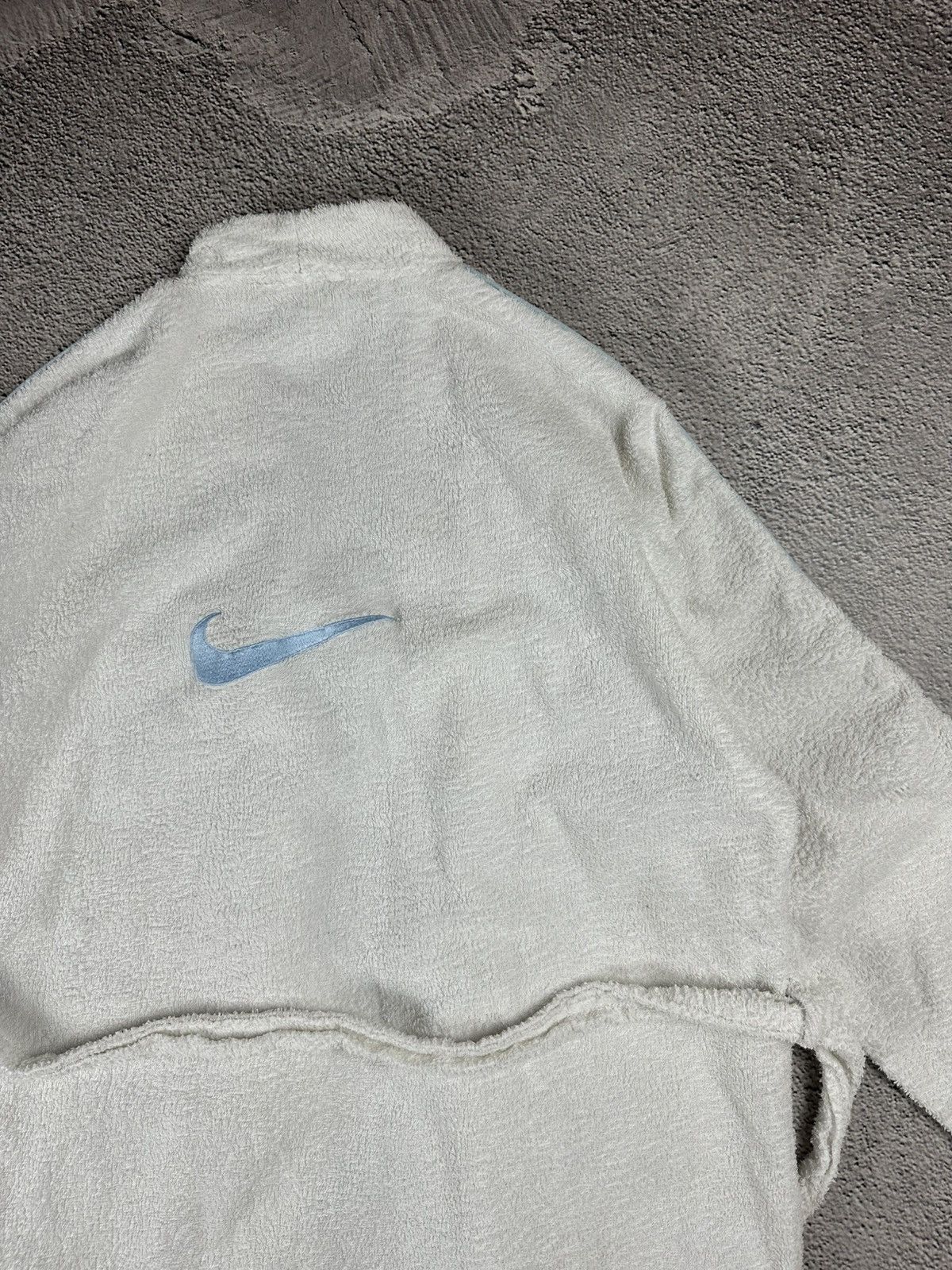 Nike Vintage Nike Competitive Swimming Bath Robe Cotton Big Logo Size US S / EU 44-46 / 1 - 10 Thumbnail