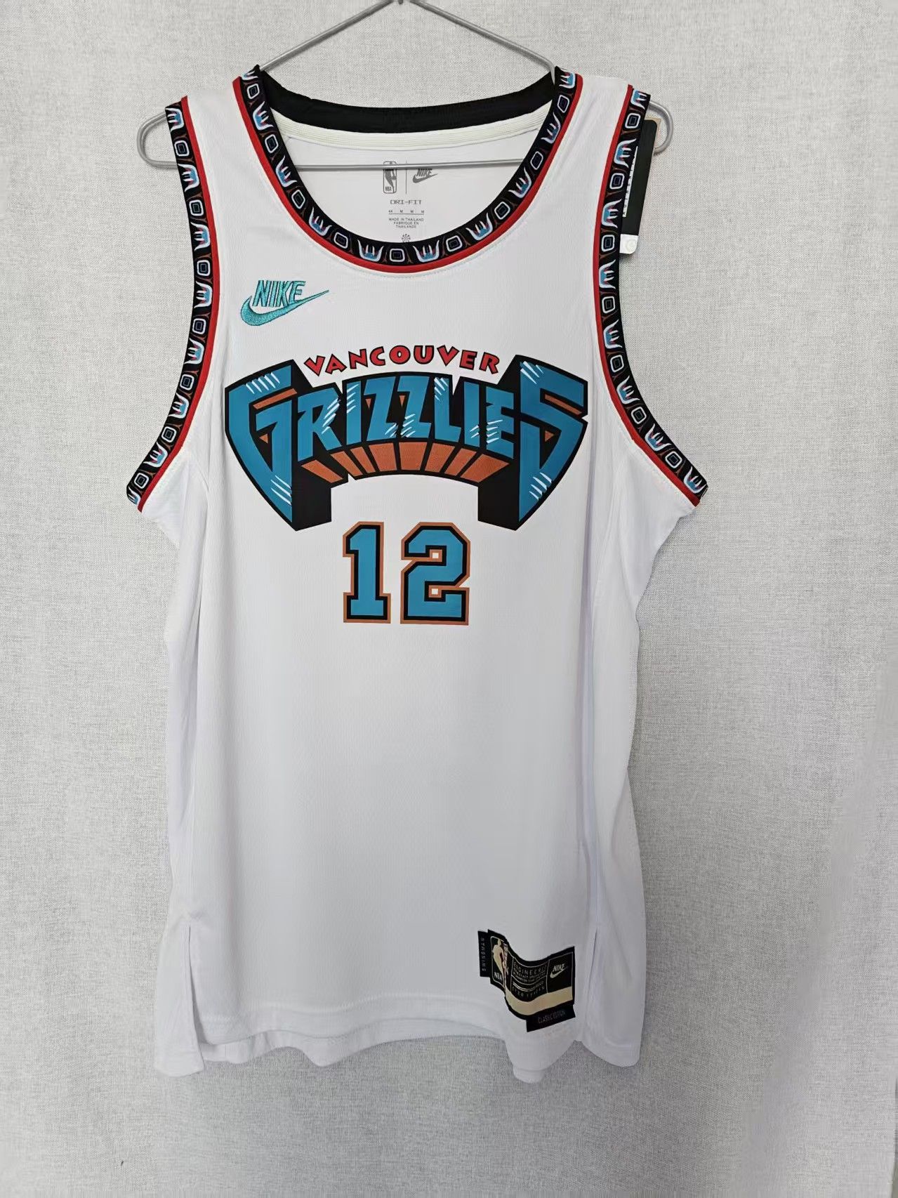 NBA Grizzlies #12 Ja Morant Jersey XXL Size US XXL / EU 58 / 5 - 1 Thumbnail