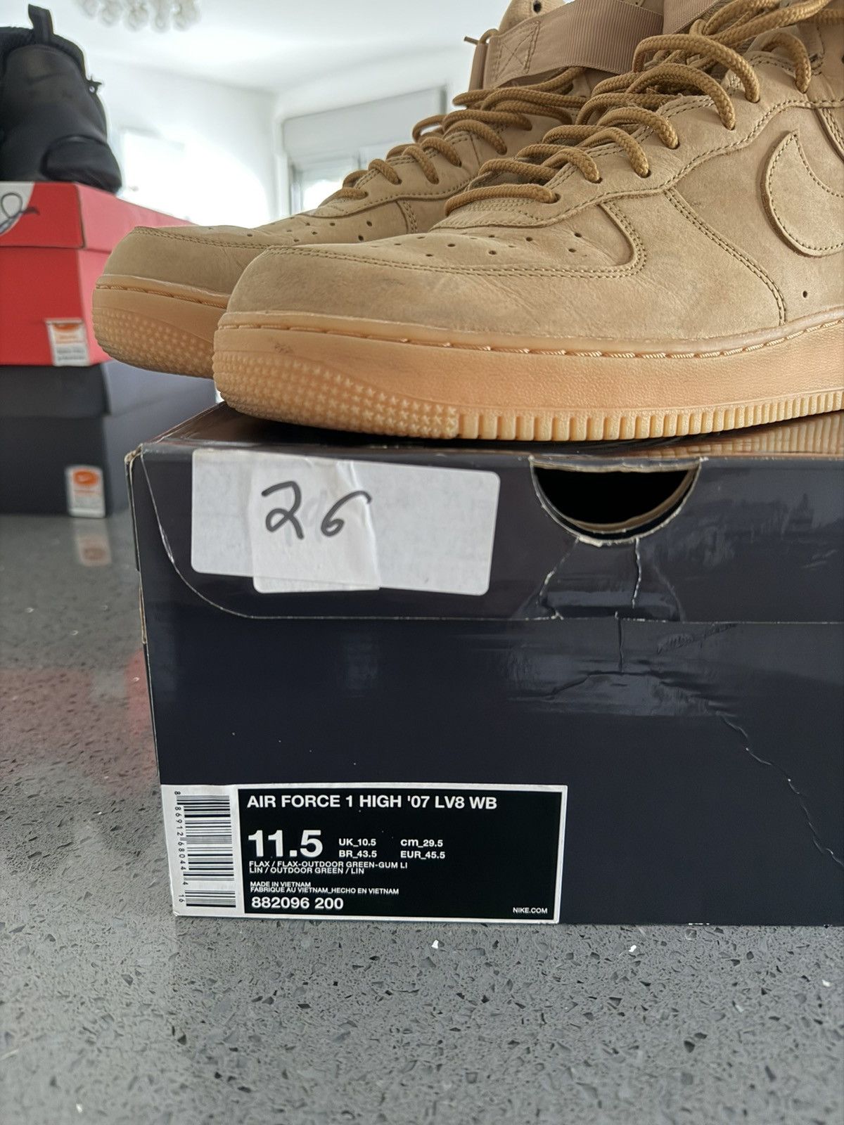 Nike Nike AF1 High WB Size US 11.5 / EU 44-45 - 2 Thumbnail
