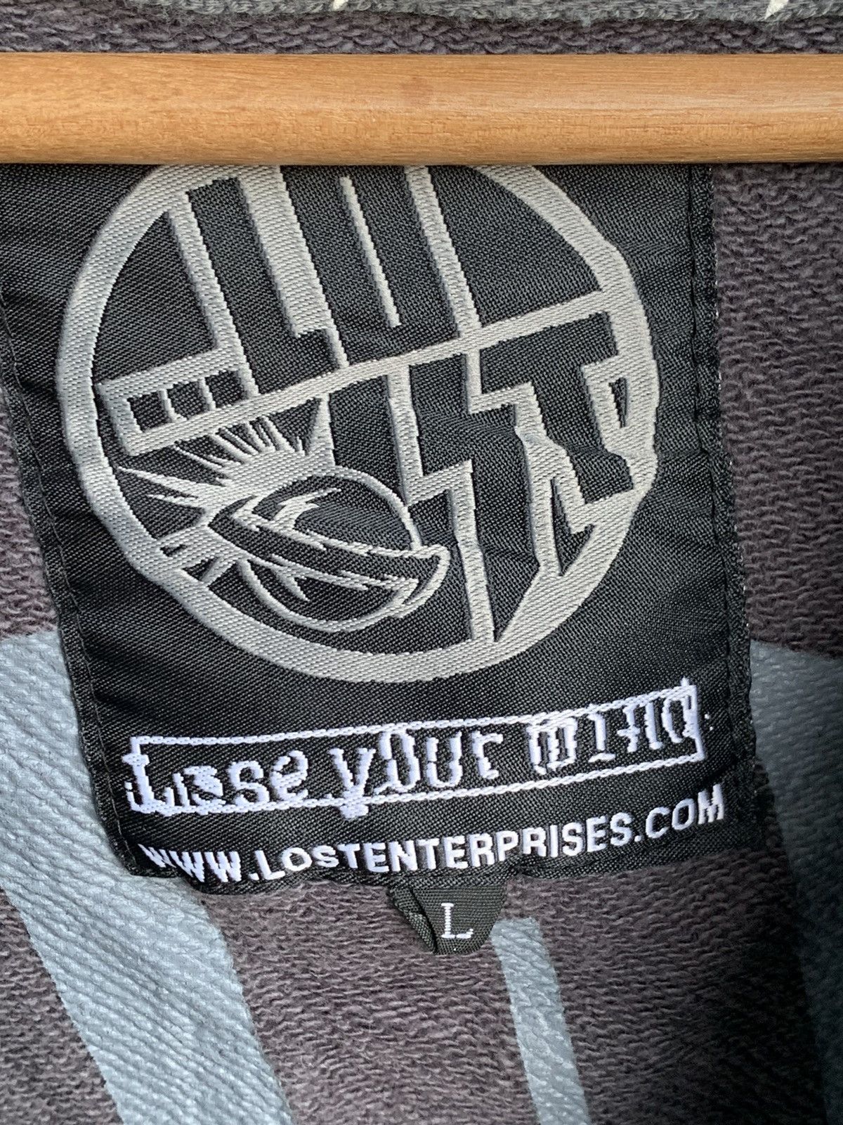 Lost Enterprises Lost Full Printed Zipper Hoodies Size US L / EU 52-54 / 3 - 11 Thumbnail