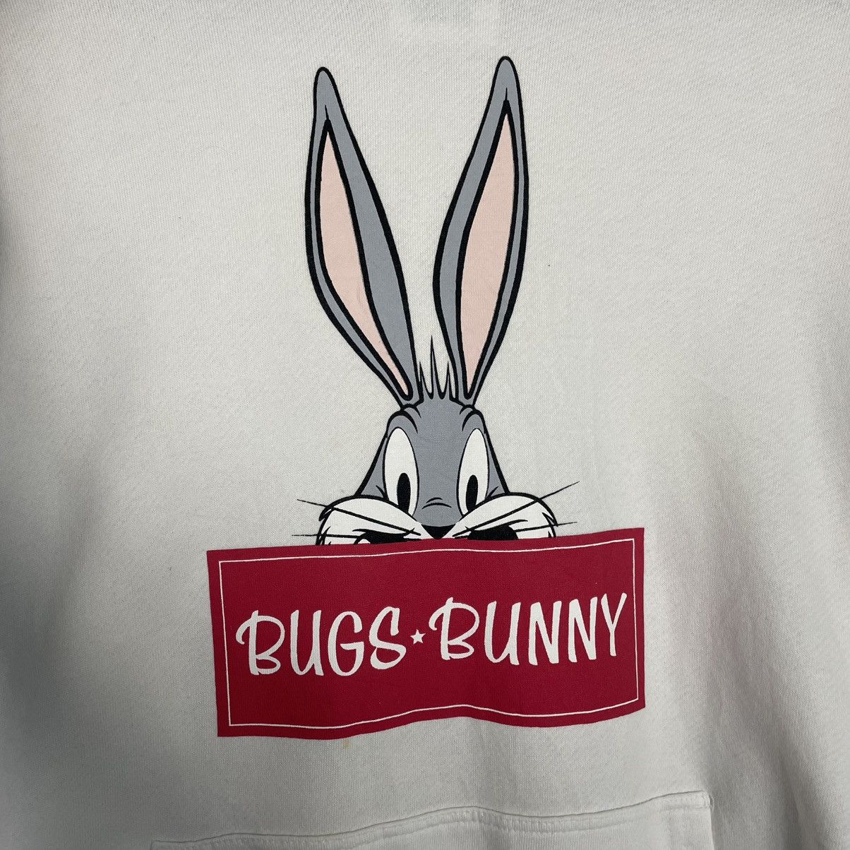 Warner Bros Looney Tunes Bugs Bunny Hoodie Size US L / EU 52-54 / 3 - 12 Thumbnail