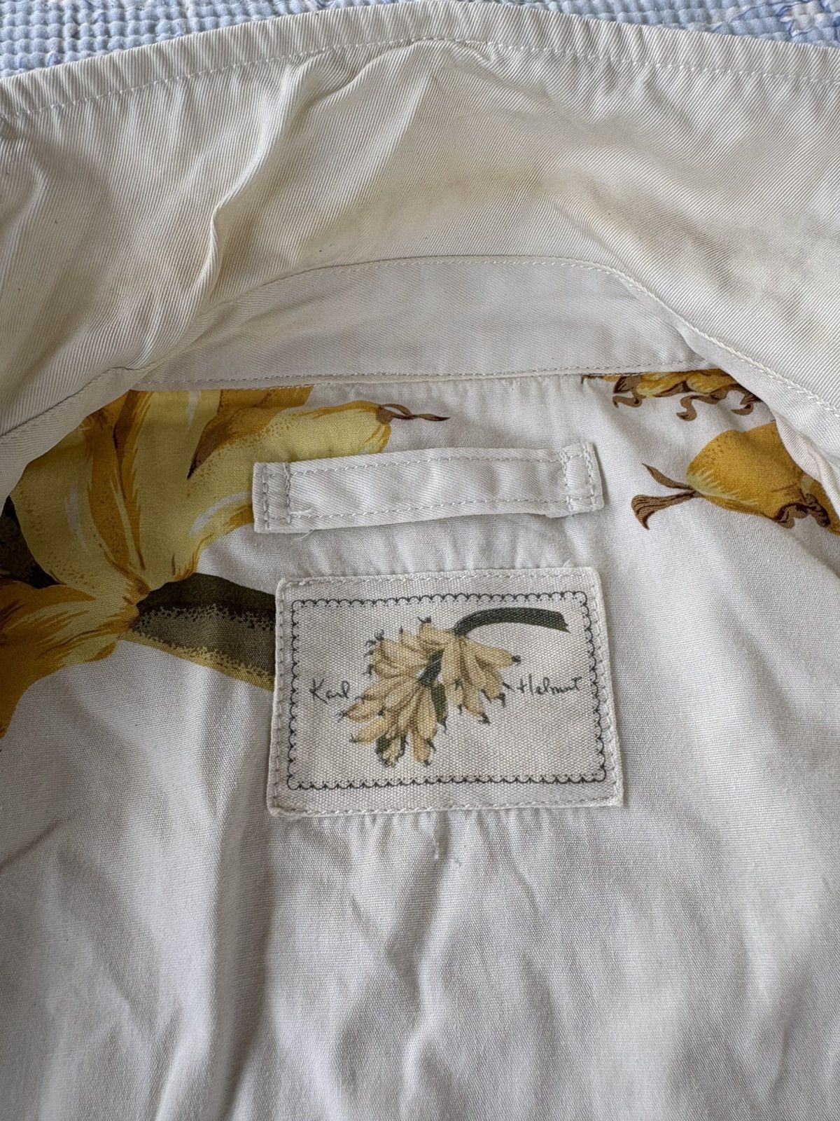 Karl Helmut Karl Helmut Bomber Flower Patch Jacket Size US L / EU 52-54 / 3 - 13 Thumbnail