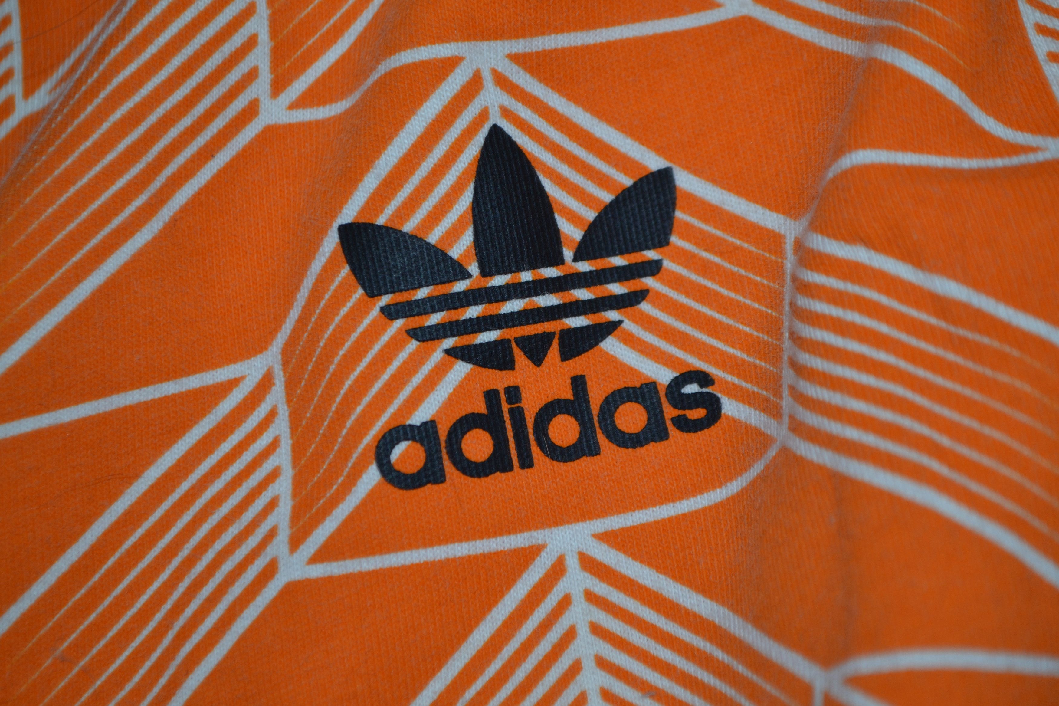 Adidas Adidas Originals Trefoil Jersey Netherlands 1988 Style Shirt Size US L / EU 52-54 / 3 - 4 Thumbnail