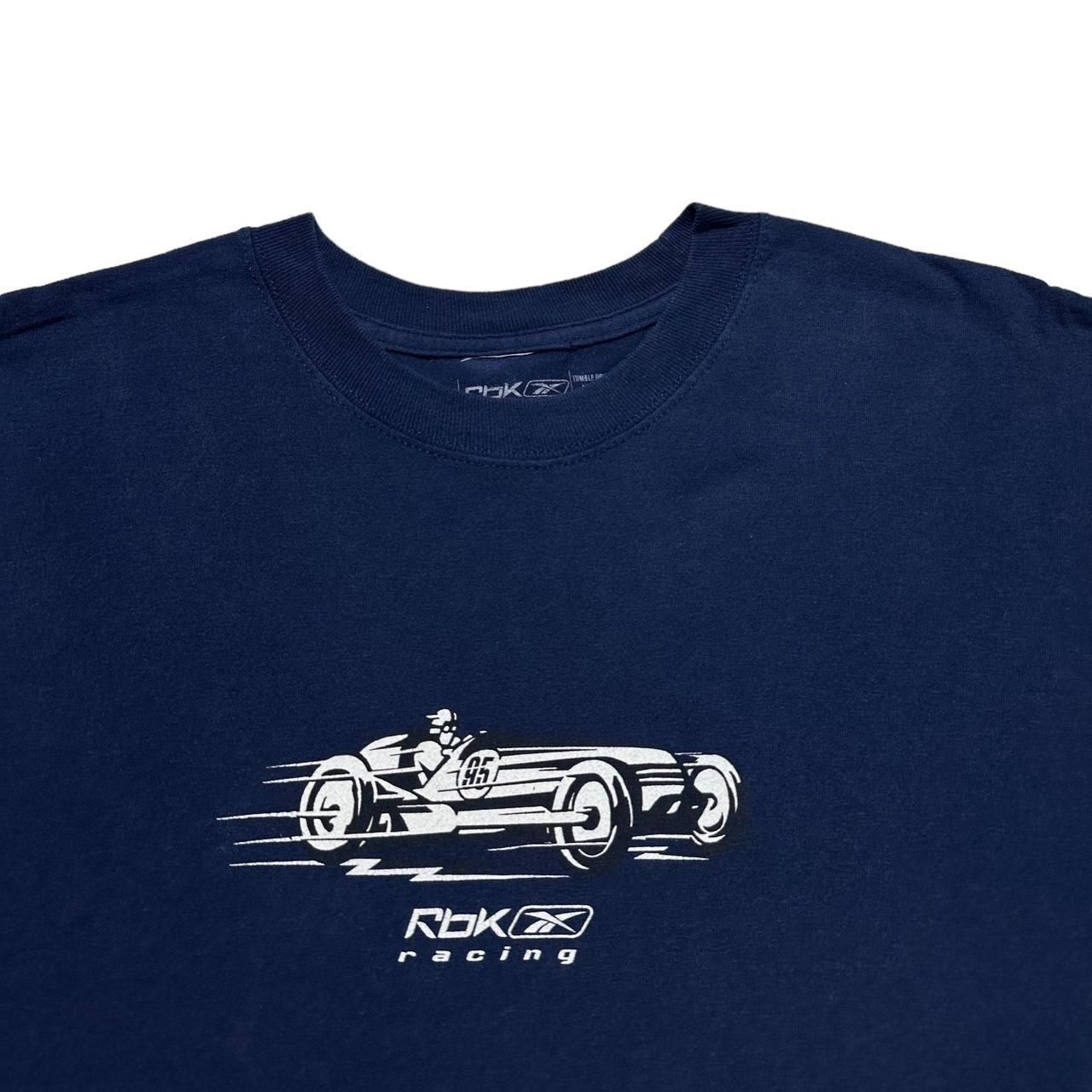 Reebok × Vintage Reebok Racing T-Shirt Size US XL / EU 56 / 4 - 3 Thumbnail