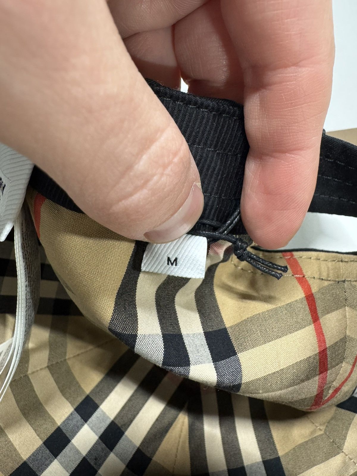 Burberry Burberry Check Baseball Cap NEW 475$ Size ONE SIZE - 6 Thumbnail