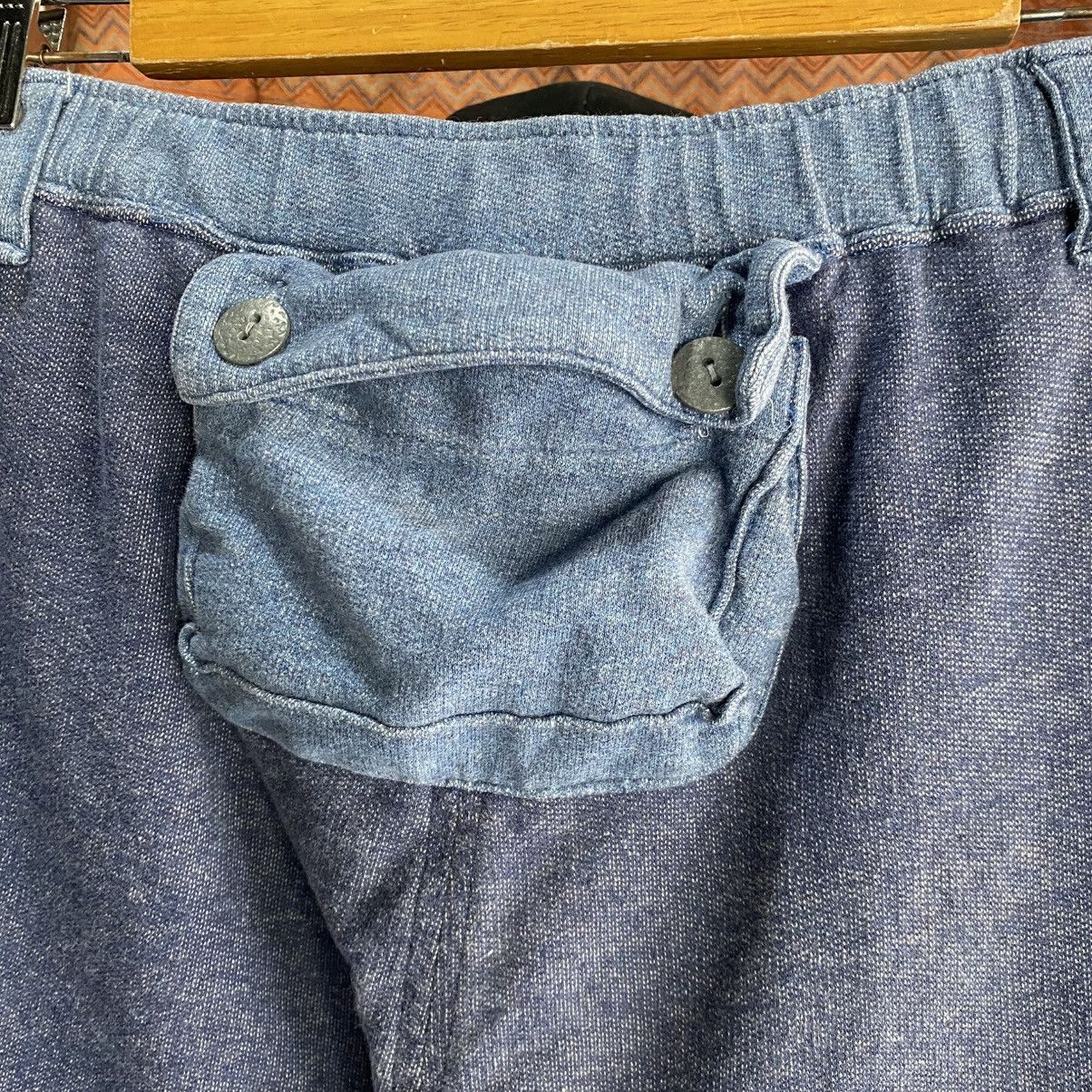 Needles Needles H.D. BDU SweatPants Denim Patchwork Drawstring Blue Size US 32 / EU 48 - 10 Thumbnail