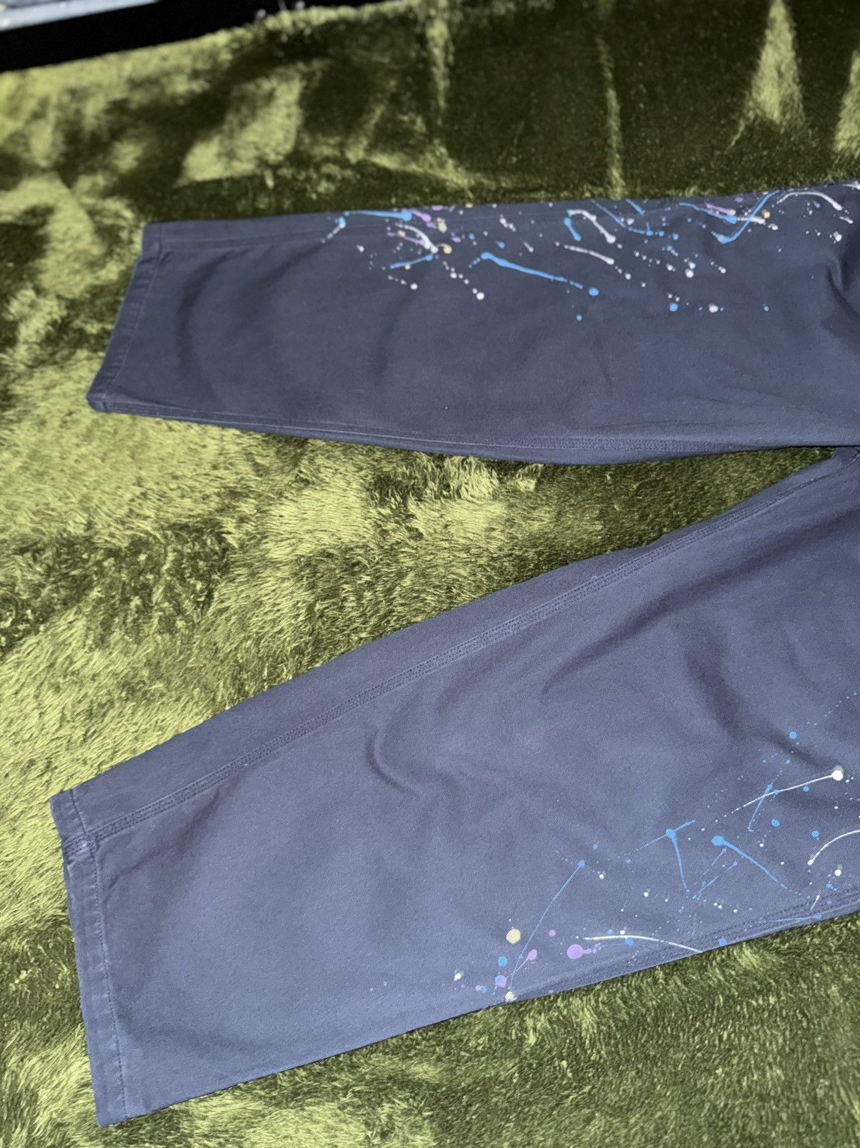 thisisneverthat [L] YESEYESEE Painted Cotton Carpenter Work Pants navy Size US 36 / EU 52 - 6 Thumbnail