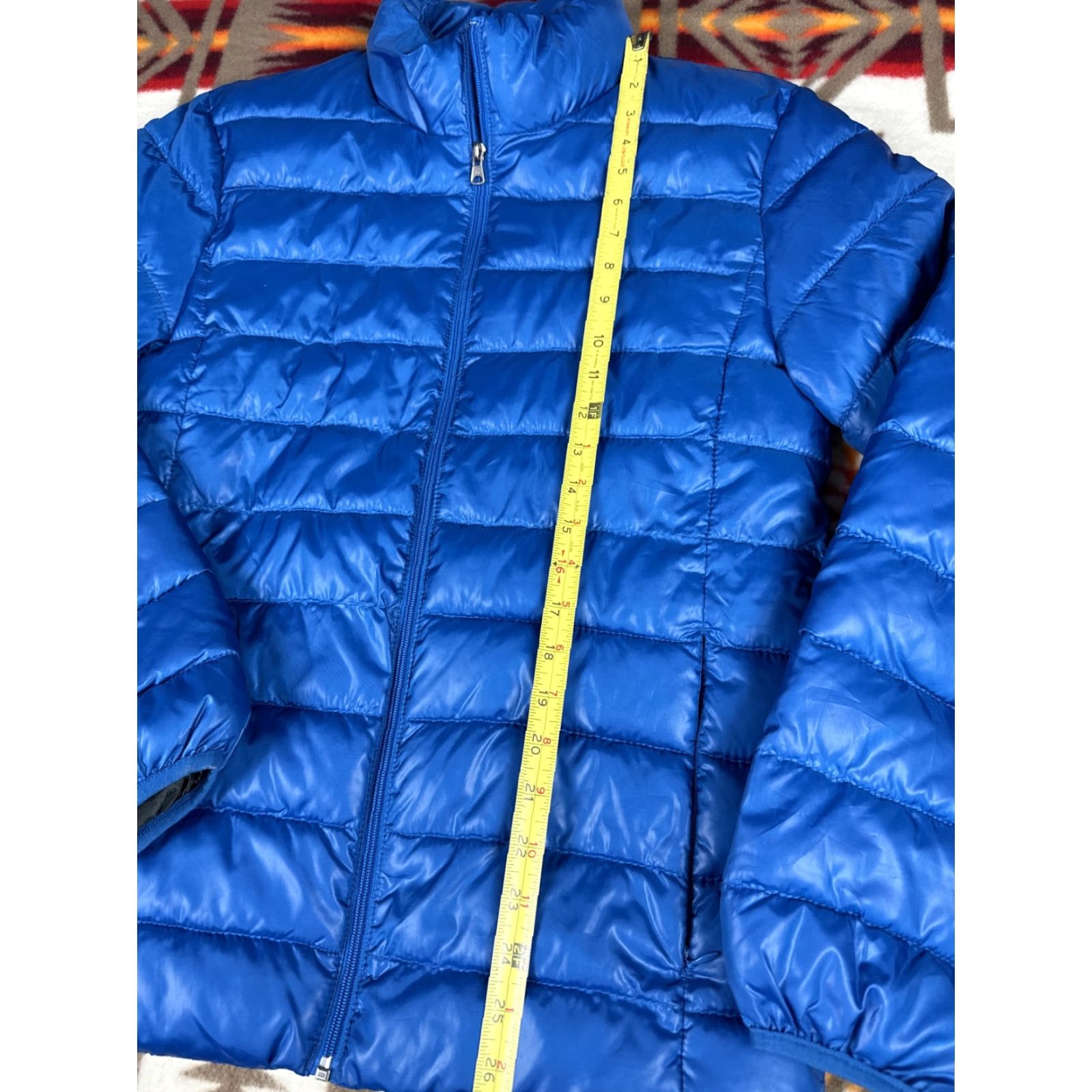 Mossimo Mossimo Jacket Puffer Ribbed Polyester Royal Blue Sz Small Unisex Adults S Blues Royal Blue - note: keep capitalization and words. Size S / US 4 / IT 40 - 4 Thumbnail