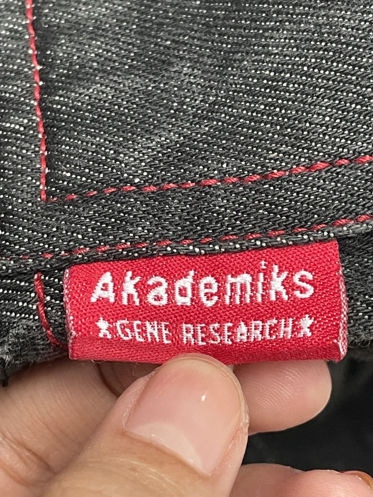 Akademiks Rare Design Vintage Brand Akademiks Baggy Jeans 1990s Size US 34 / EU 50 - 12 Thumbnail