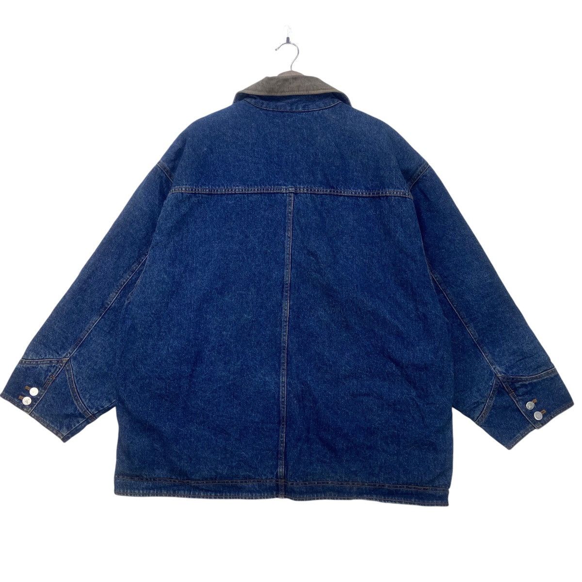 Kenzo Vintage Kenzo Sherpa Workwear Chore Heavy Denim Jacket Size US M / EU 48-50 / 2 - 4 Thumbnail