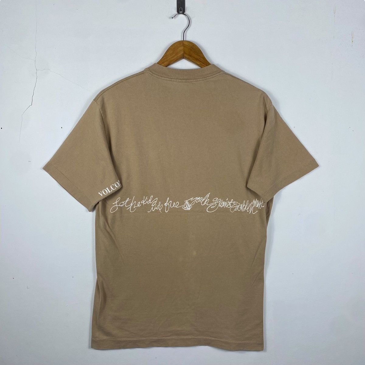 Volcom Vintage 90's VOLCOM Let The Kids Ride Free Skate Tee Size US L / EU 52-54 / 3 - 4 Thumbnail