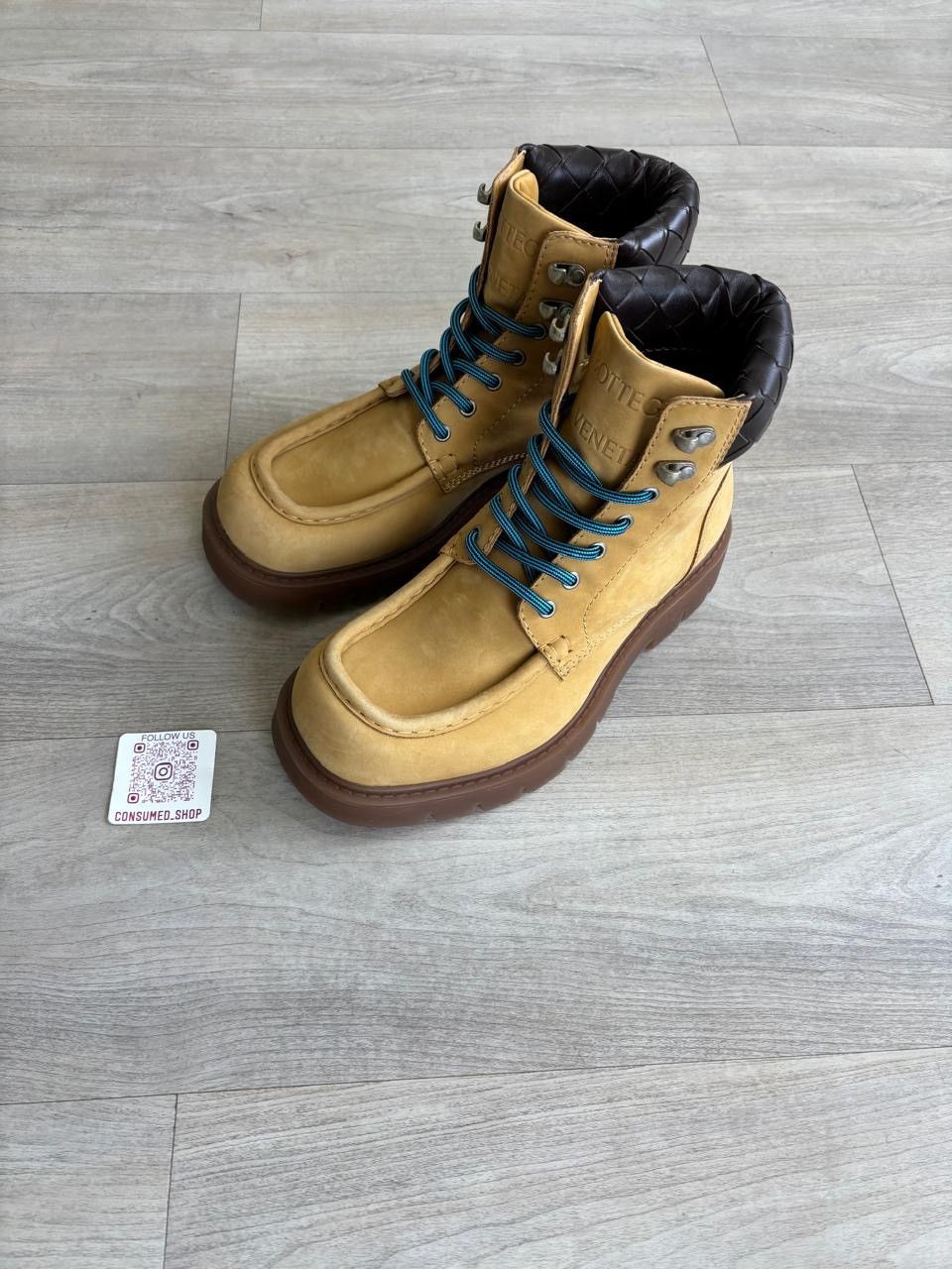 Bottega Veneta Bottega Veneta Haddock Lace-Up Ankle Boot Size US 7 / EU 40 - 1 Thumbnail