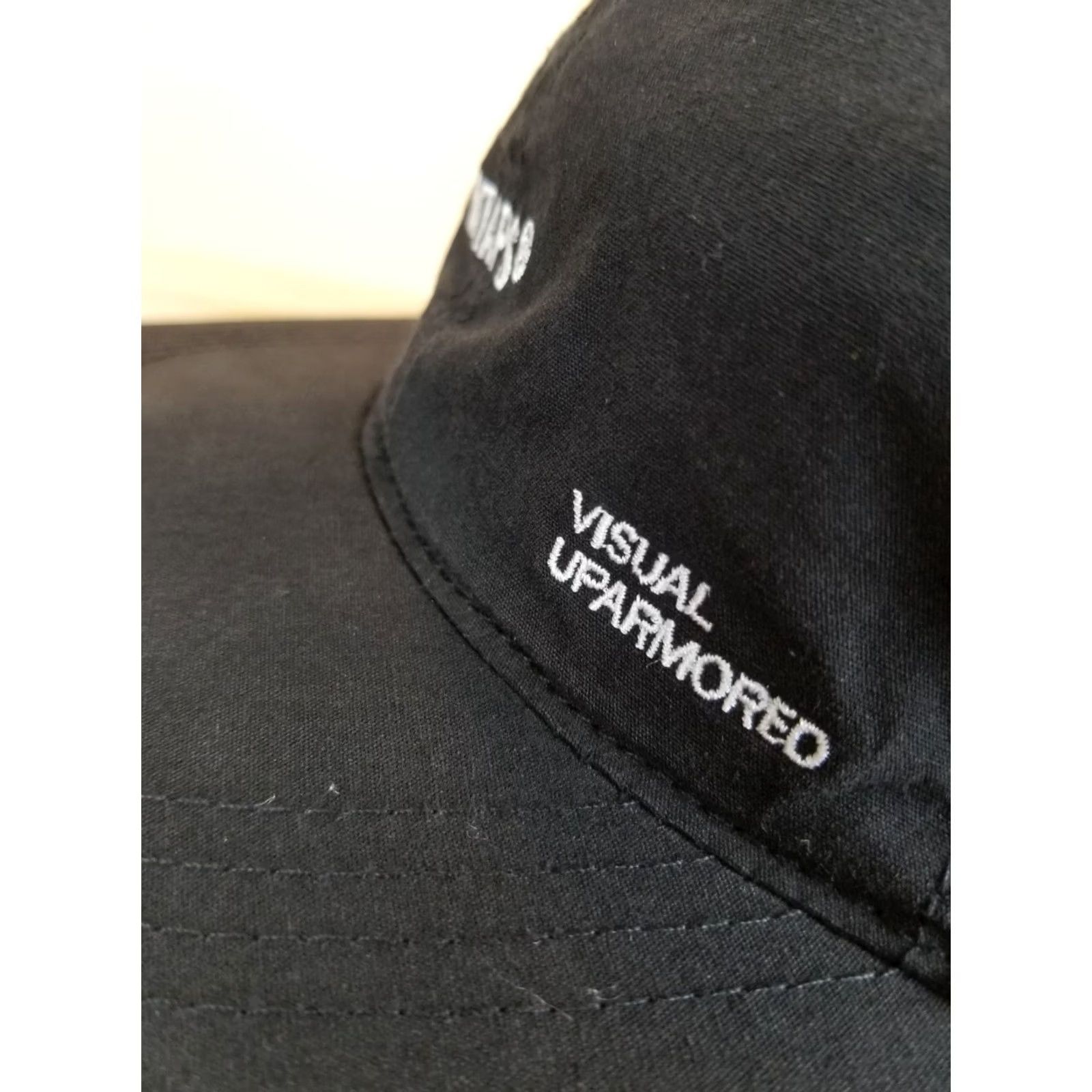 Wtaps VINTAGE Y2K WTAPS BLACK STREET WEAR COTTON HAT Men One Size Black Army Cap Cotton Hat Size ONE SIZE - 3 Thumbnail