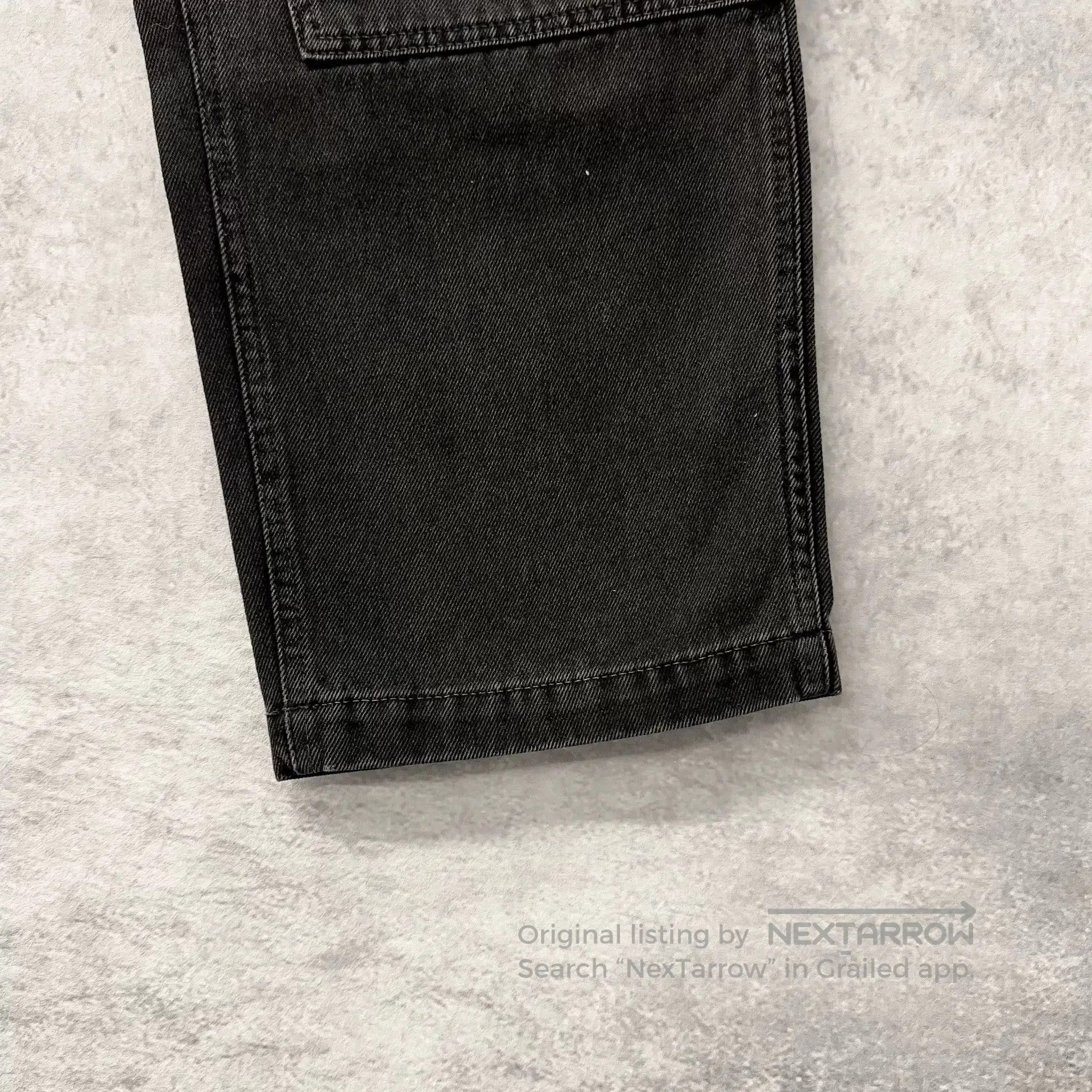 Dior DIOR Black Denim Straight. Size US 32 / EU 48 - 4 Thumbnail