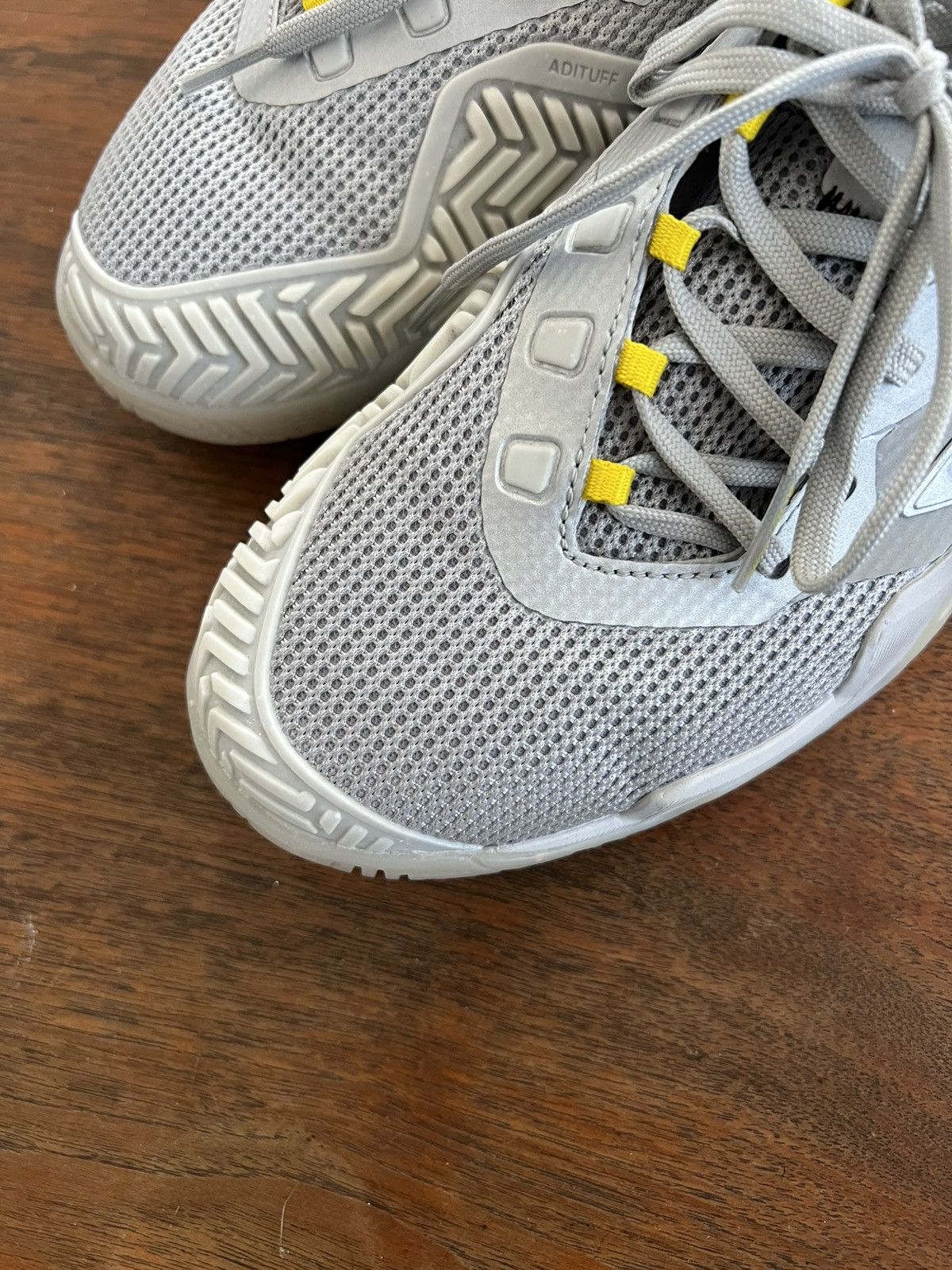 Adidas × Brain Dead Brain Dead Adidas Barricade 13 Gray Silver Size US 9.5 / EU 42-43 - 2 Thumbnail
