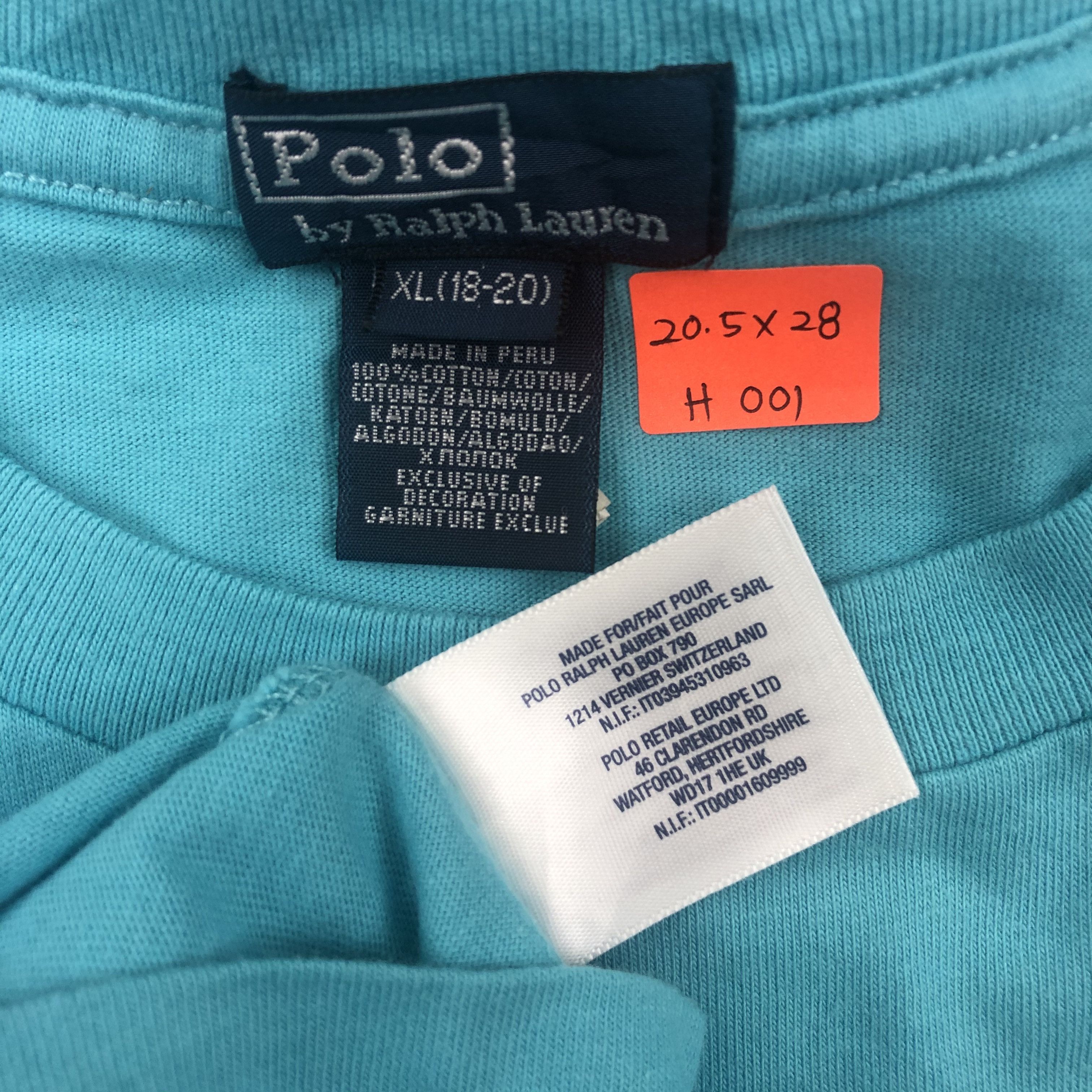 Polo Ralph Lauren Polo Ralph Lauren Small Logo Medium Tshirt - H001 Size US M / EU 48-50 / 2 - 5 Thumbnail
