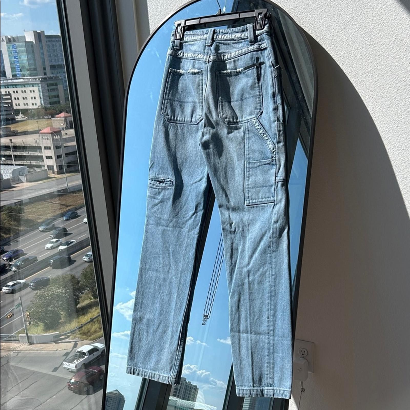 Rta RtA Light Blue Straight Leg Women's Jeans Size 24" / US 00 / IT 34 - 6 Thumbnail
