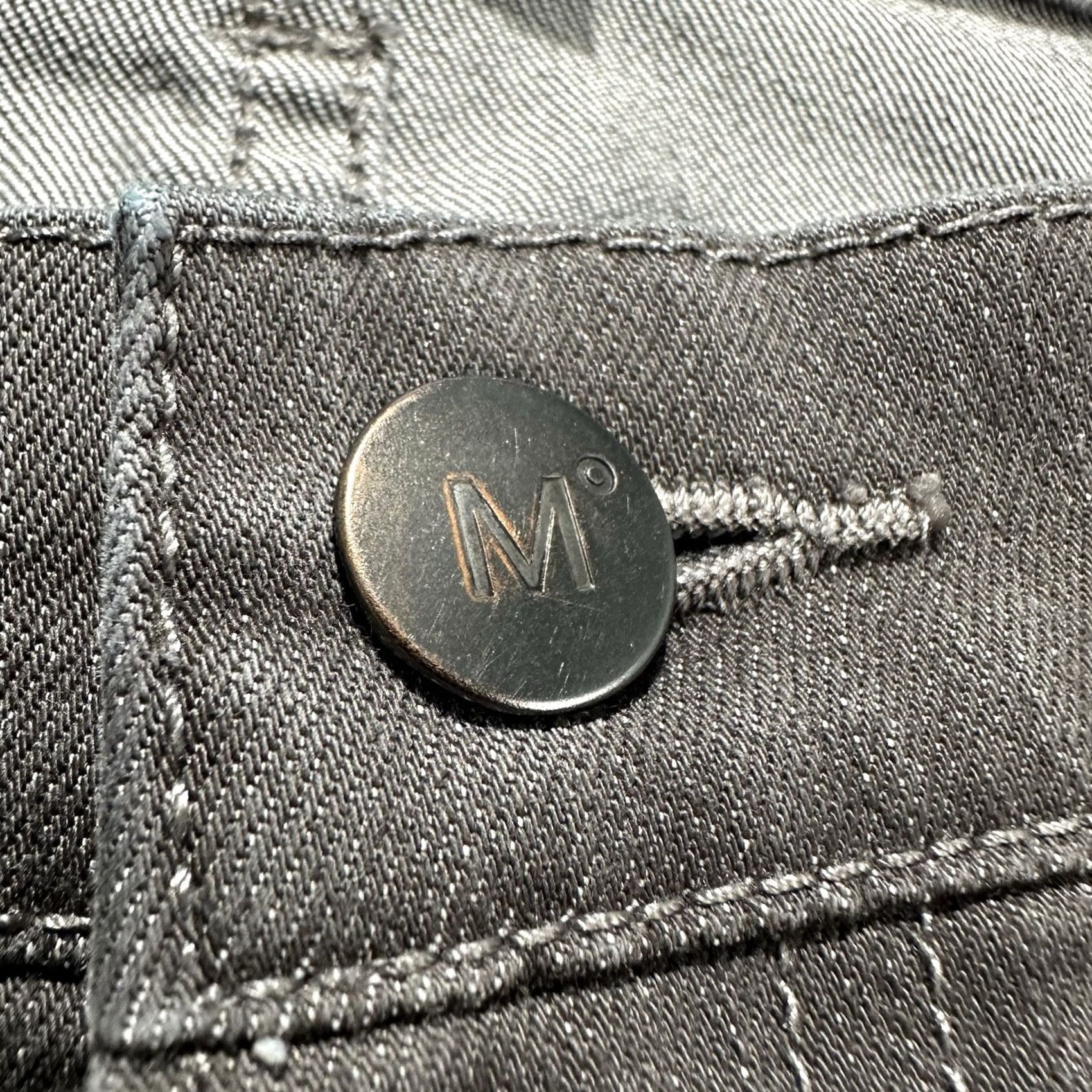 Vintage Ministry of Supply Chroma Jeans Mens Jeans Slim Gray 34x32 Solid City 90s/90s? Mens Size US 34 / EU 50 - 7 Thumbnail