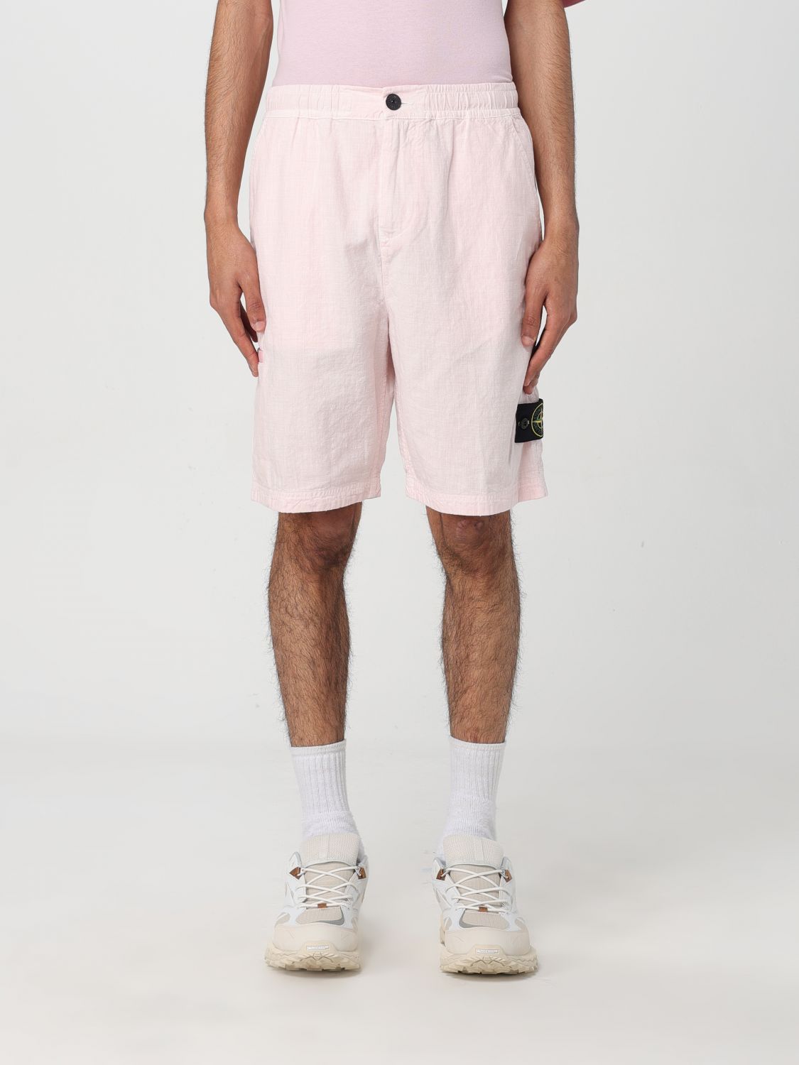 image of Stone Island Short Men Pink (Size 30)