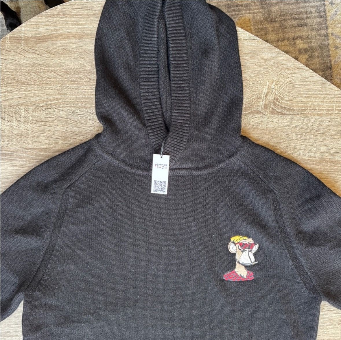 Fred Segal Bored Caviar Cashmere Hoodie Size US L / EU 52-54 / 3 - 2 Thumbnail