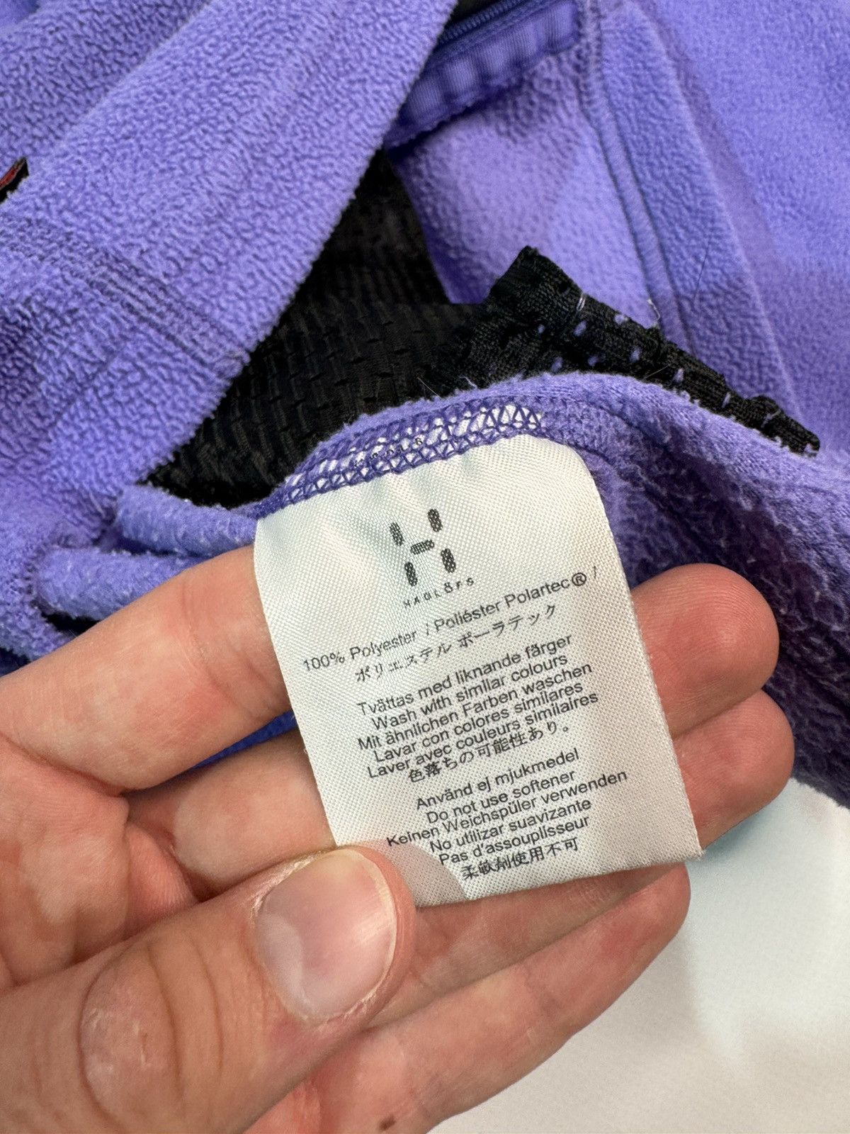 Haglofs Haglofs fleece purple outdoor gorpcore y2k swag drip 90s Size M / US 6-8 / IT 42-44 - 4 Thumbnail