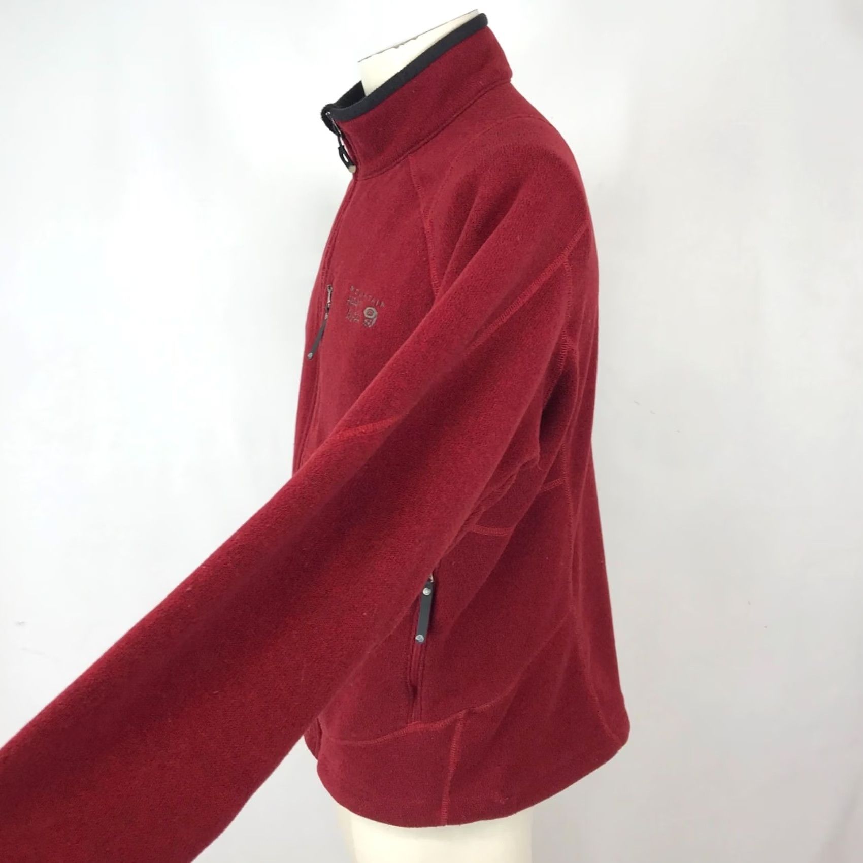 Mountain Hardwear MOUNTAIN HARDWEAR Mens LARGE Red Full Zip Fleece Jacket COAT Size US L / EU 52-54 / 3 - 4 Thumbnail
