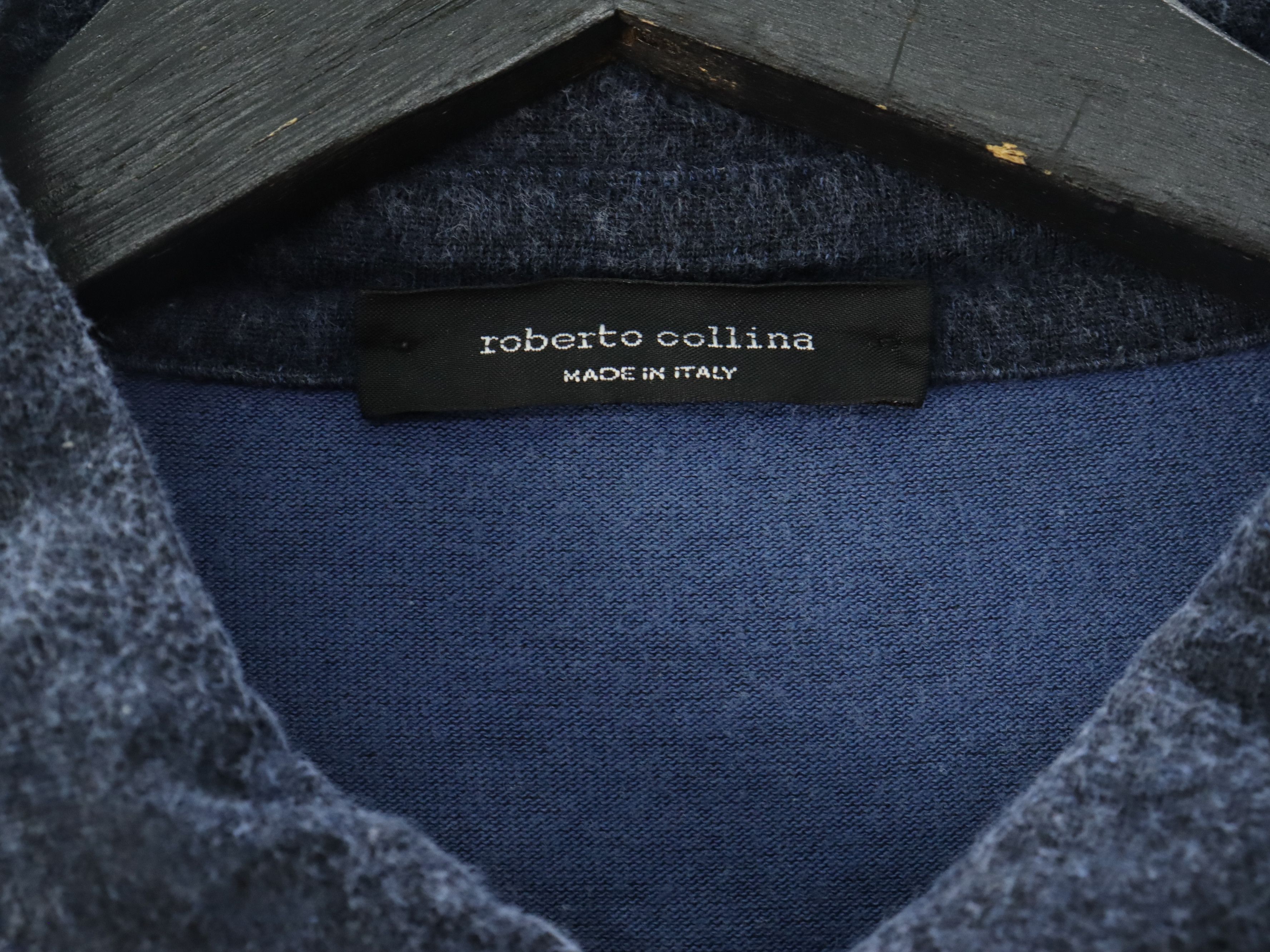 Roberto Collina Roberto Collina Men's Polo Shirt MADE IN ITALY Size US S / EU 44-46 / 1 - 6 Thumbnail