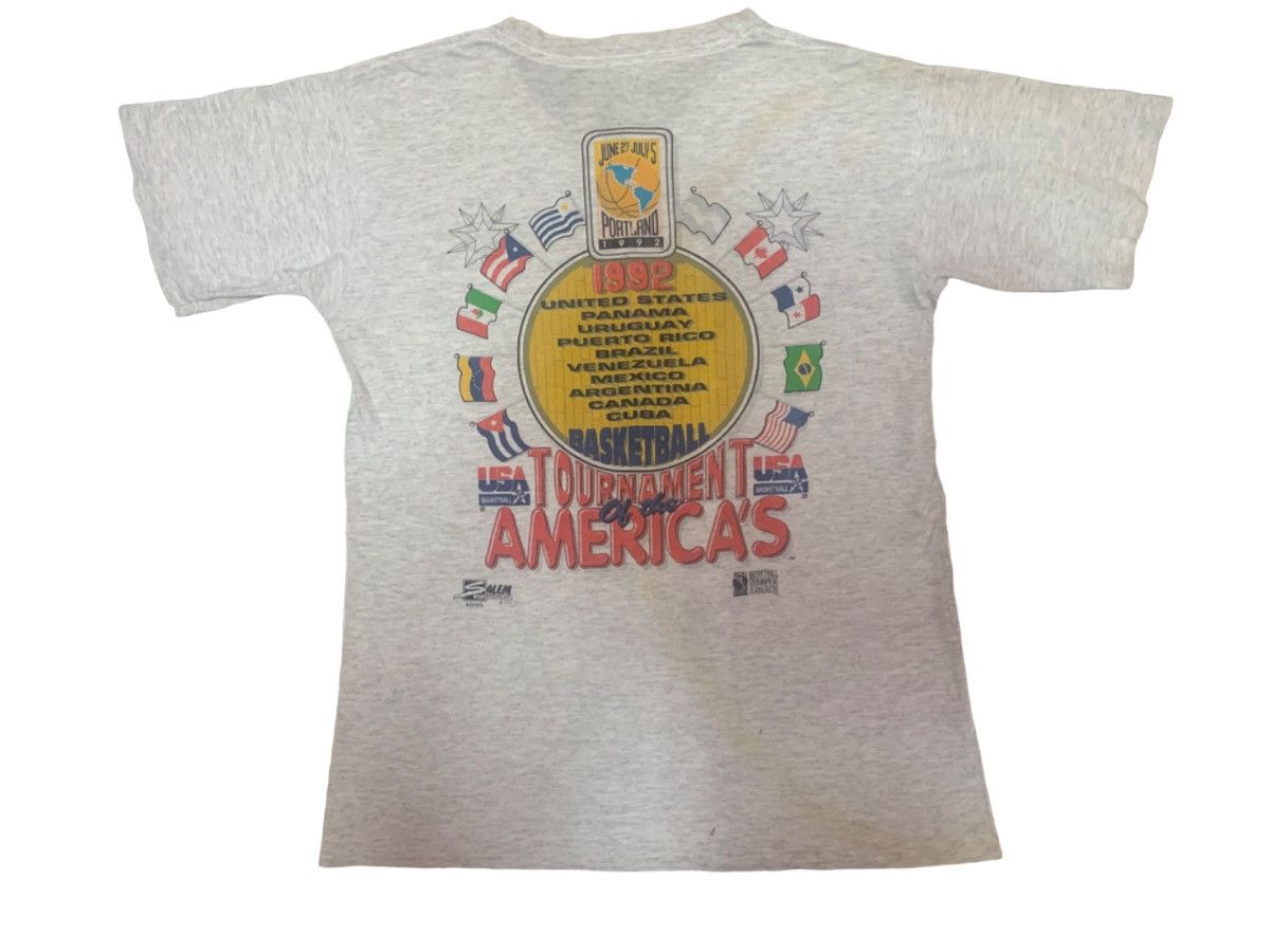 NBA × Salem Sportswear × Vintage 🔥RARE🔥1992 USA DREAM TEAM BASKETBALL TOURNAMENT Size US M / EU 48-50 / 2 - 2 Thumbnail