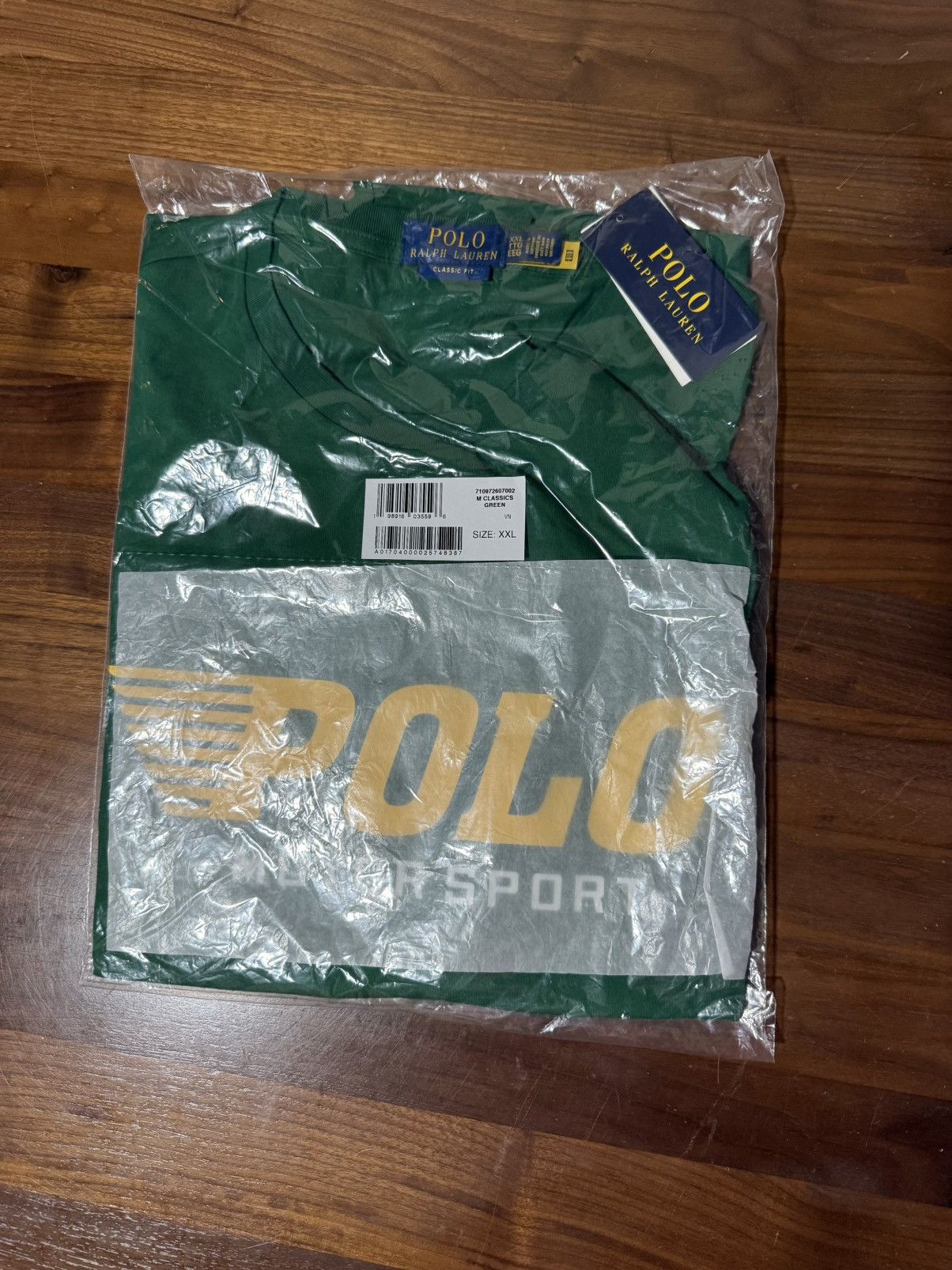 Polo Ralph Lauren Polo Ralph Lauren Classic Fit Jersey Graphic T-Shirt Green Size US XXL / EU 58 / 5 - 6 Thumbnail