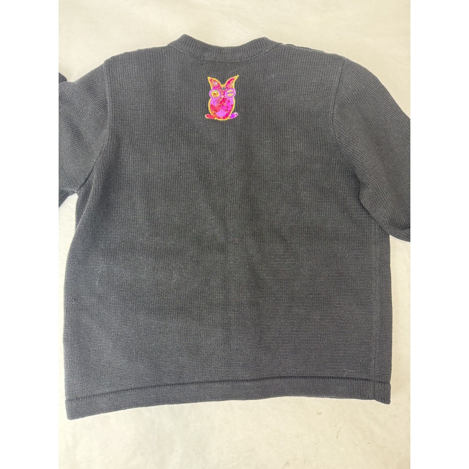 Other Vintage JACK B QUICK Owl Cardigan Beaded Sweater Sz S Size S / US 4 / IT 40 - 8 Thumbnail