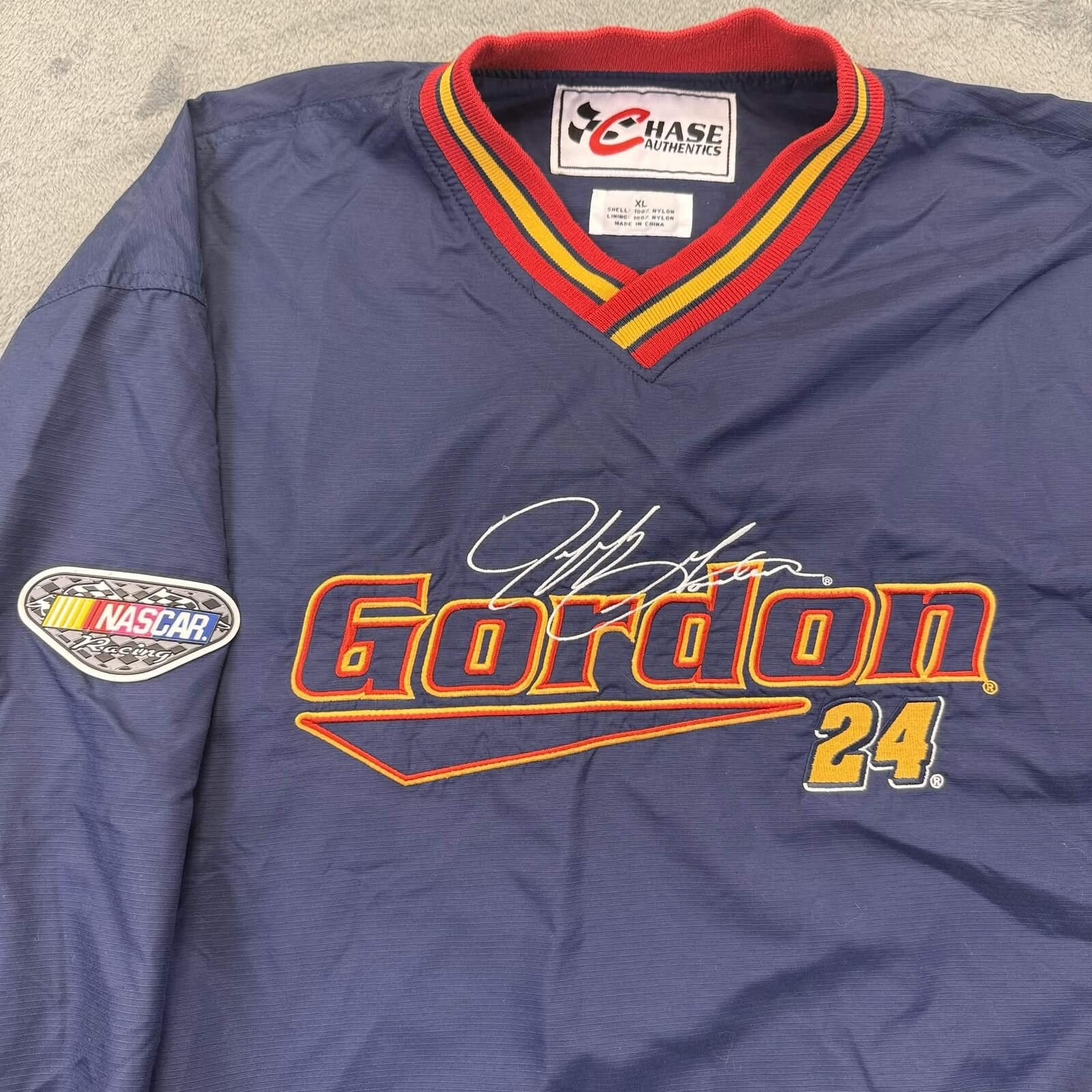 Chase Authentics Chase Authentics Vintage Jeff Gordon NASCAR Jacket Size US XL / EU 56 / 4 - 4 Thumbnail