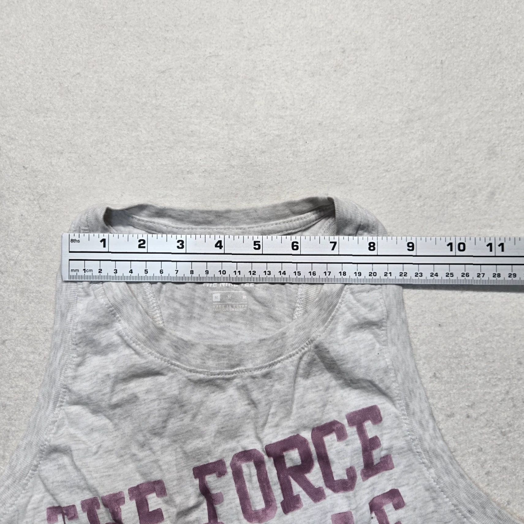 Nike Nike Air Women’s Cropped Tank Top Sleeveless M Gray Activewear 2020s Size M / US 6-8 / IT 42-44 - 5 Thumbnail