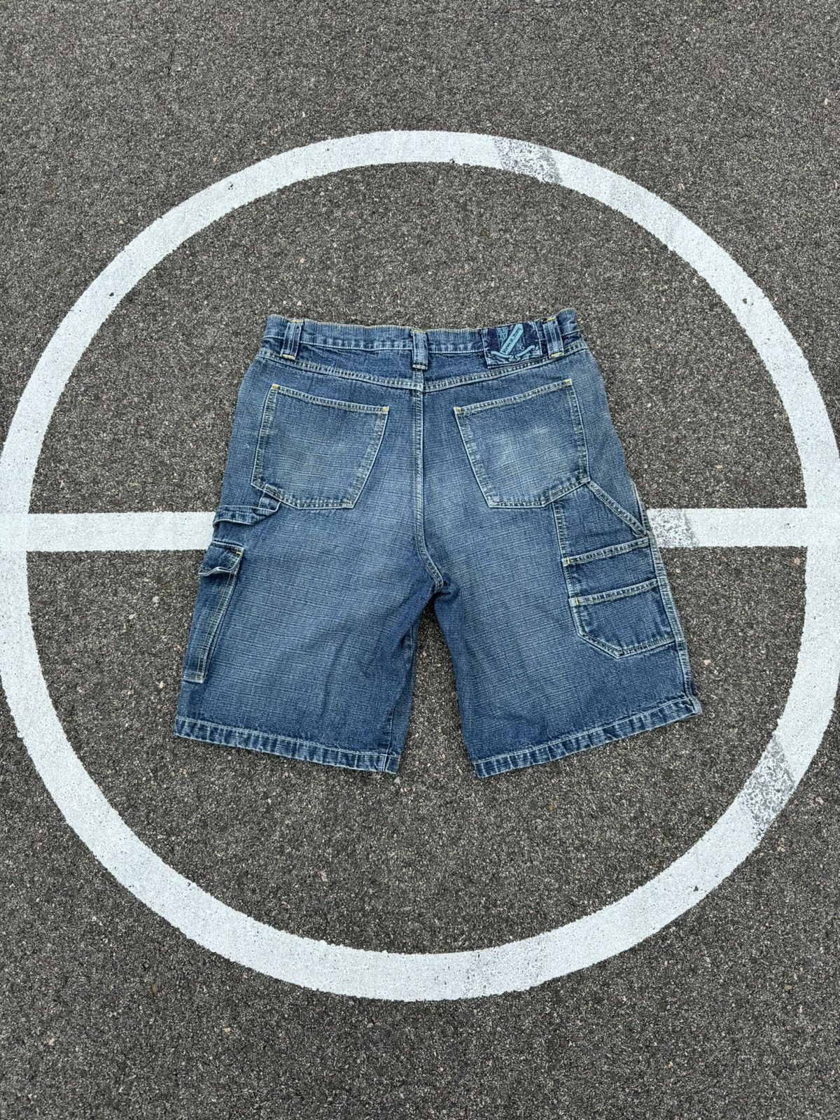 Southpole × Vintage Vintage Steven St. Marq Baggy Shorts Y2K Size US 38 / EU 54 - 1 Thumbnail