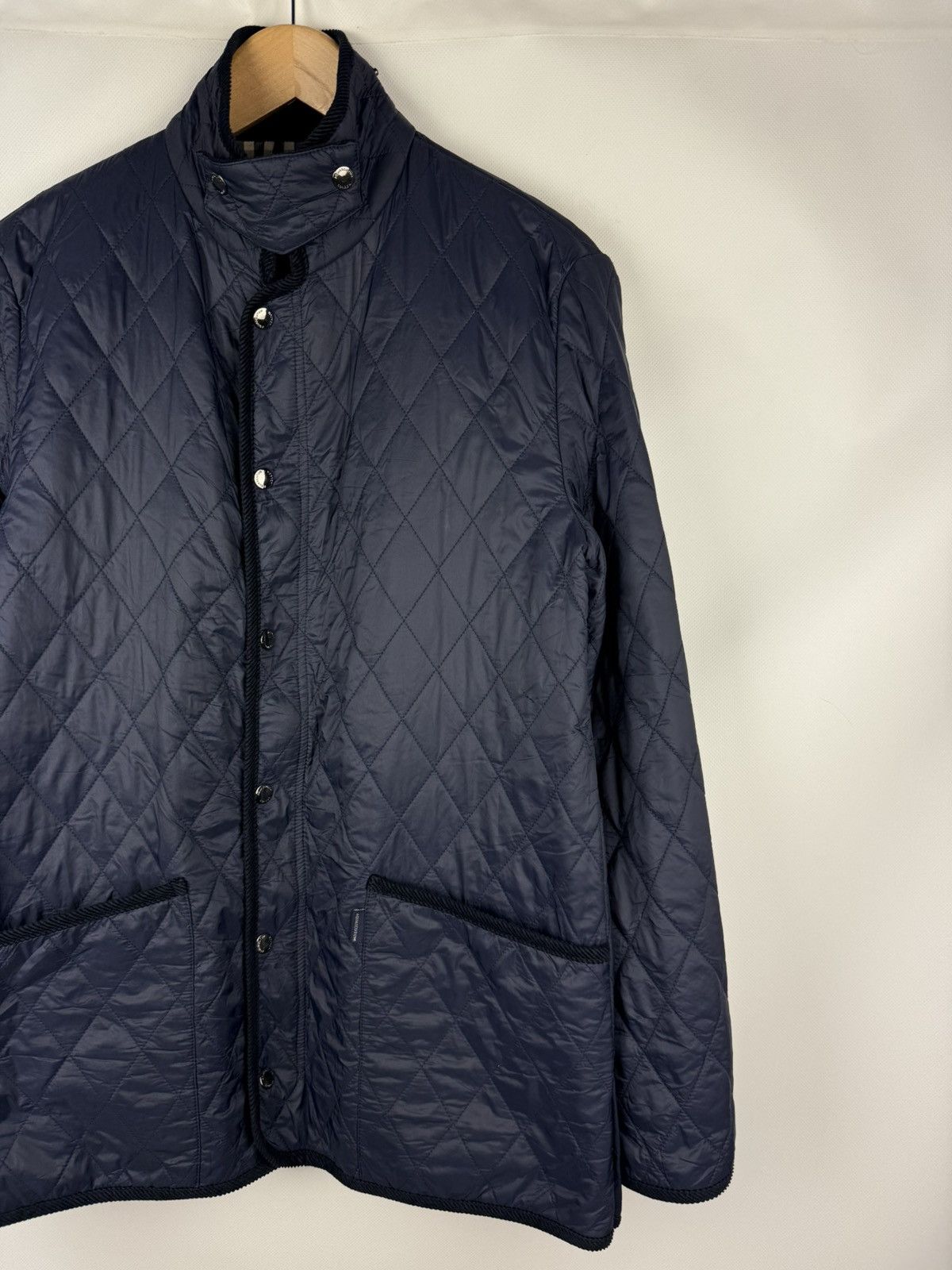 Aquascutum Aquascutum Men’s Quilted Check Lined Jacket Size S Size US S / EU 44-46 / 1 - 3 Thumbnail