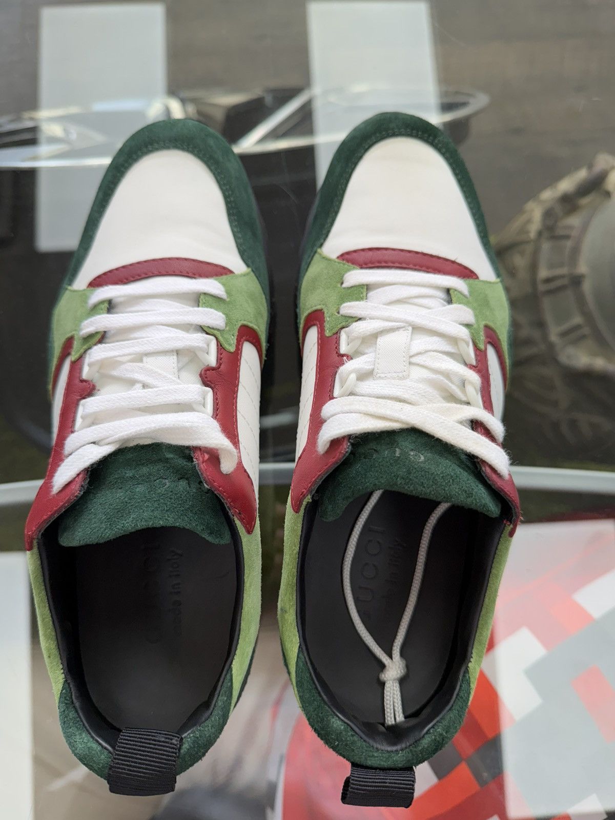 Gucci Suede Leather Trainer Size US 6 / EU 39 - 3 Thumbnail
