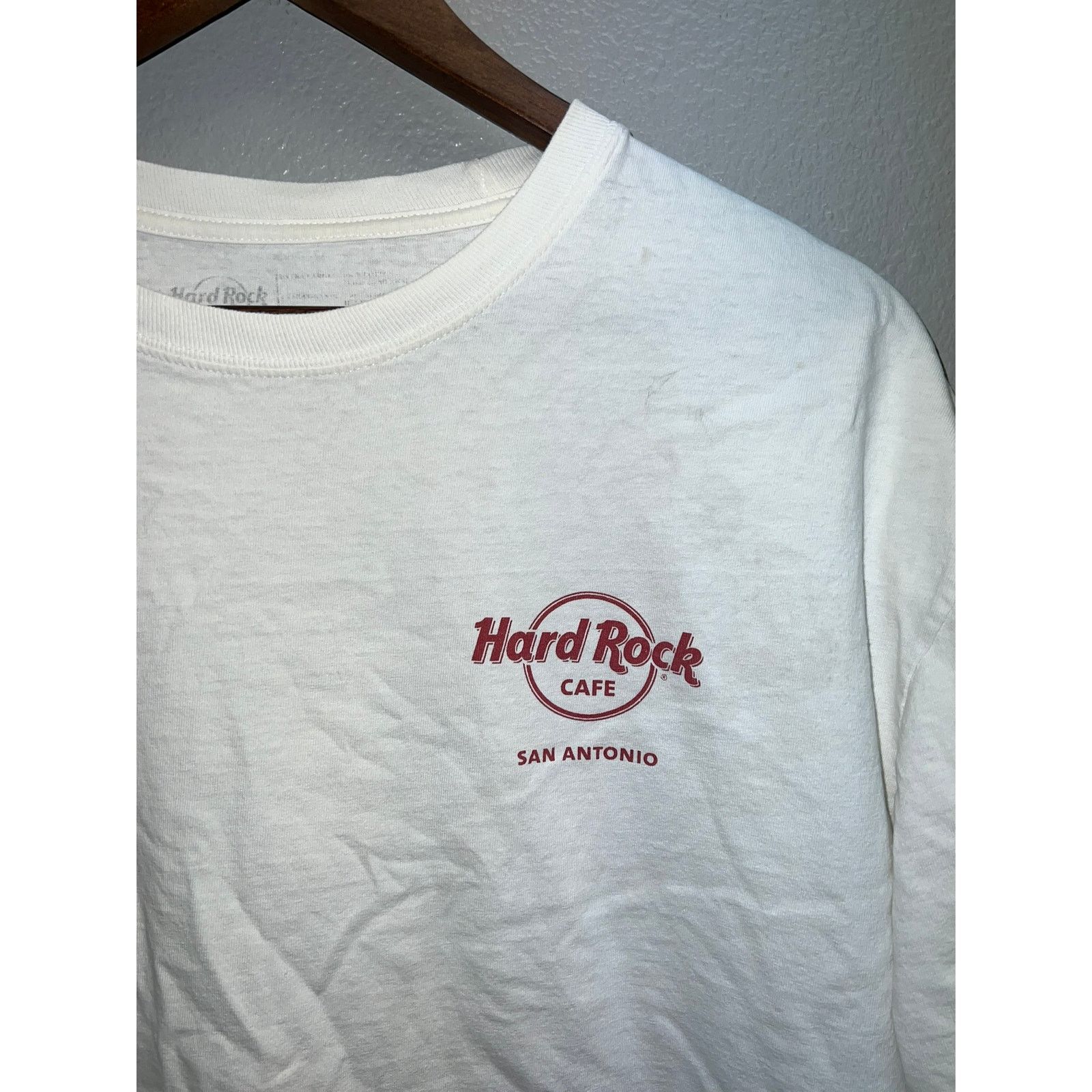 Hard Rock Cafe Hard Rock Cafe Shirt San Antonio Texas White Graphic XL Tee Size US XL / EU 56 / 4 - 3 Thumbnail