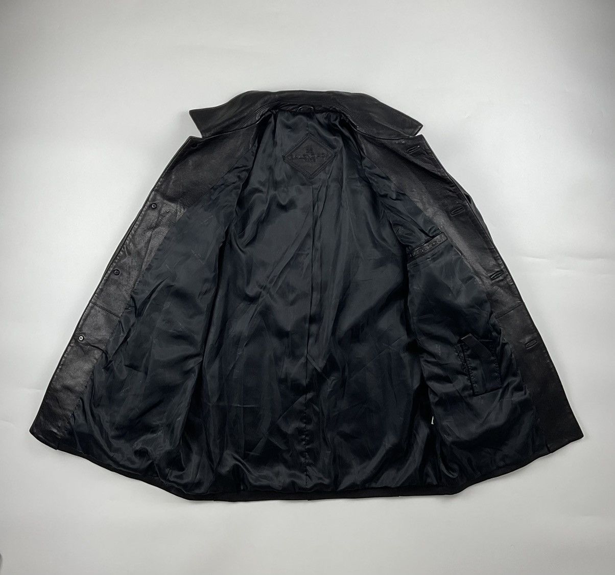 Balenciaga Vintage Balenciaga Leather Jacket Size US XL / EU 56 / 4 - 3 Thumbnail