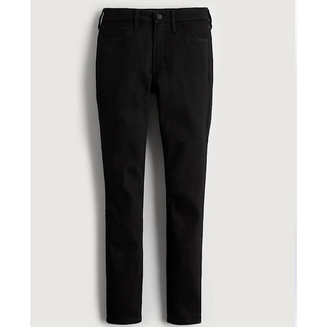 Hollister Black Hollister High-Rise Super Skinny Women Jeans - E011 Size 28" / US 6 / IT 42 - 3 Thumbnail