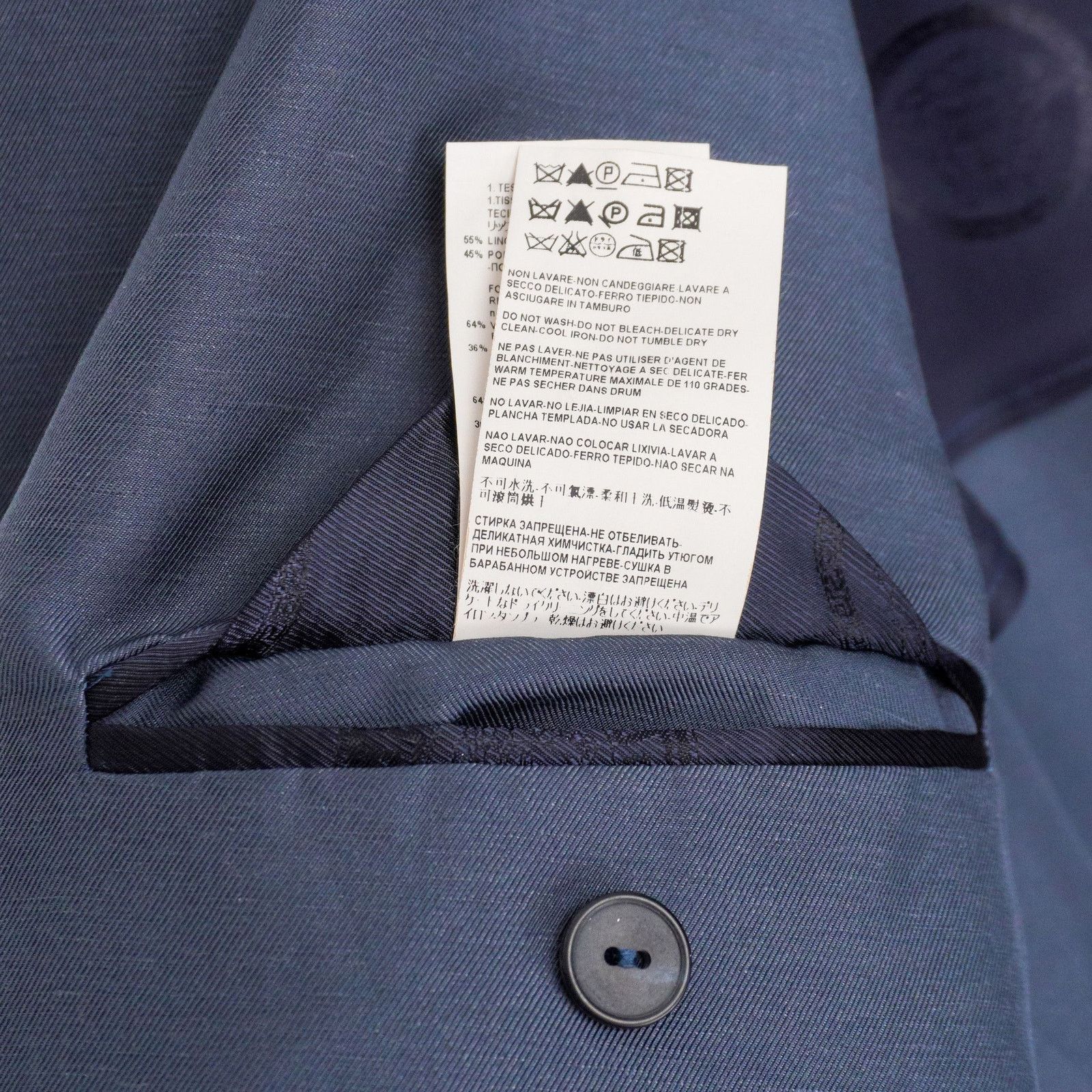 Versace Gianni Versace Medusa Greca Logo Linen Blend Blazer Jacket Size US L / EU 52-54 / 3 - 16 Thumbnail