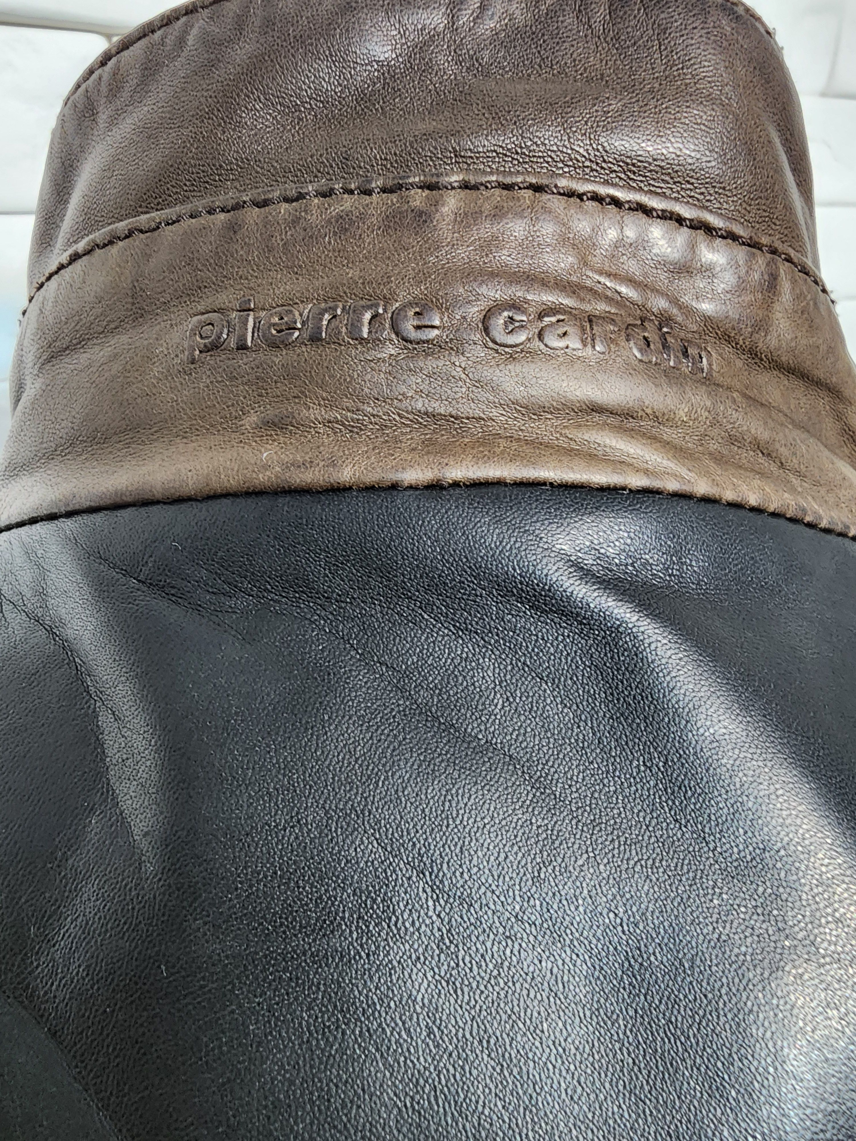 Genuine Leather Brown Genuine Leather Jacket: Men's Metal Zipper Size US L / EU 52-54 / 3 - 5 Thumbnail